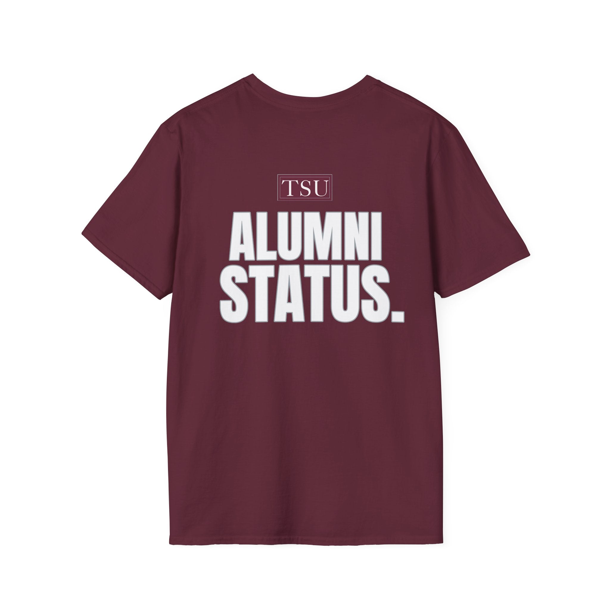 Texas Southern University Alumni Status T-Shirt- Unisex Softstyle
