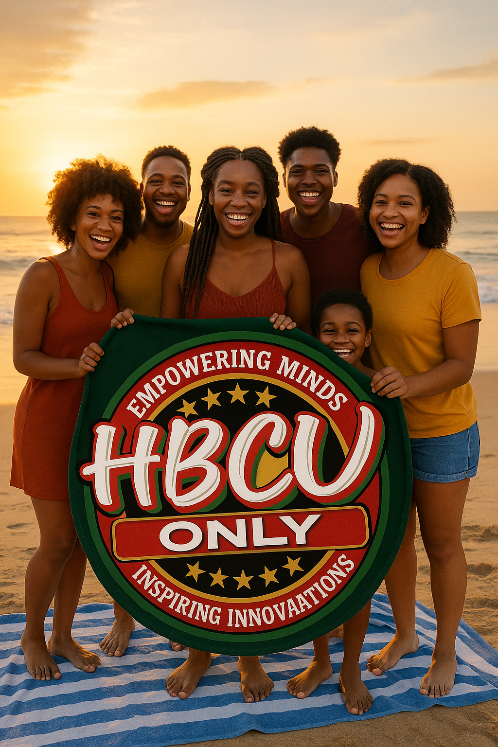 HBCUonly Beach towels