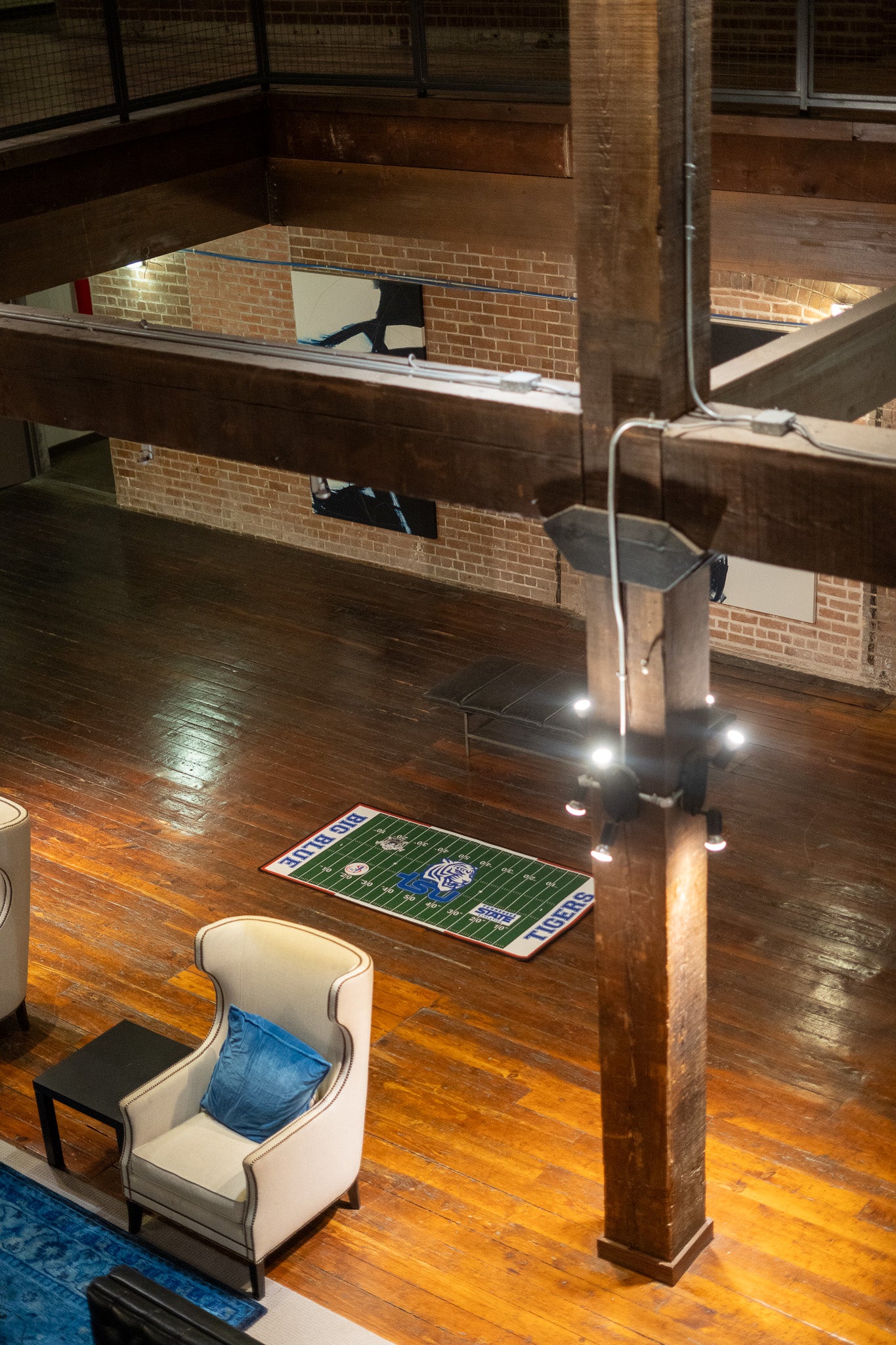 Football Field Rug - Tennessee State University