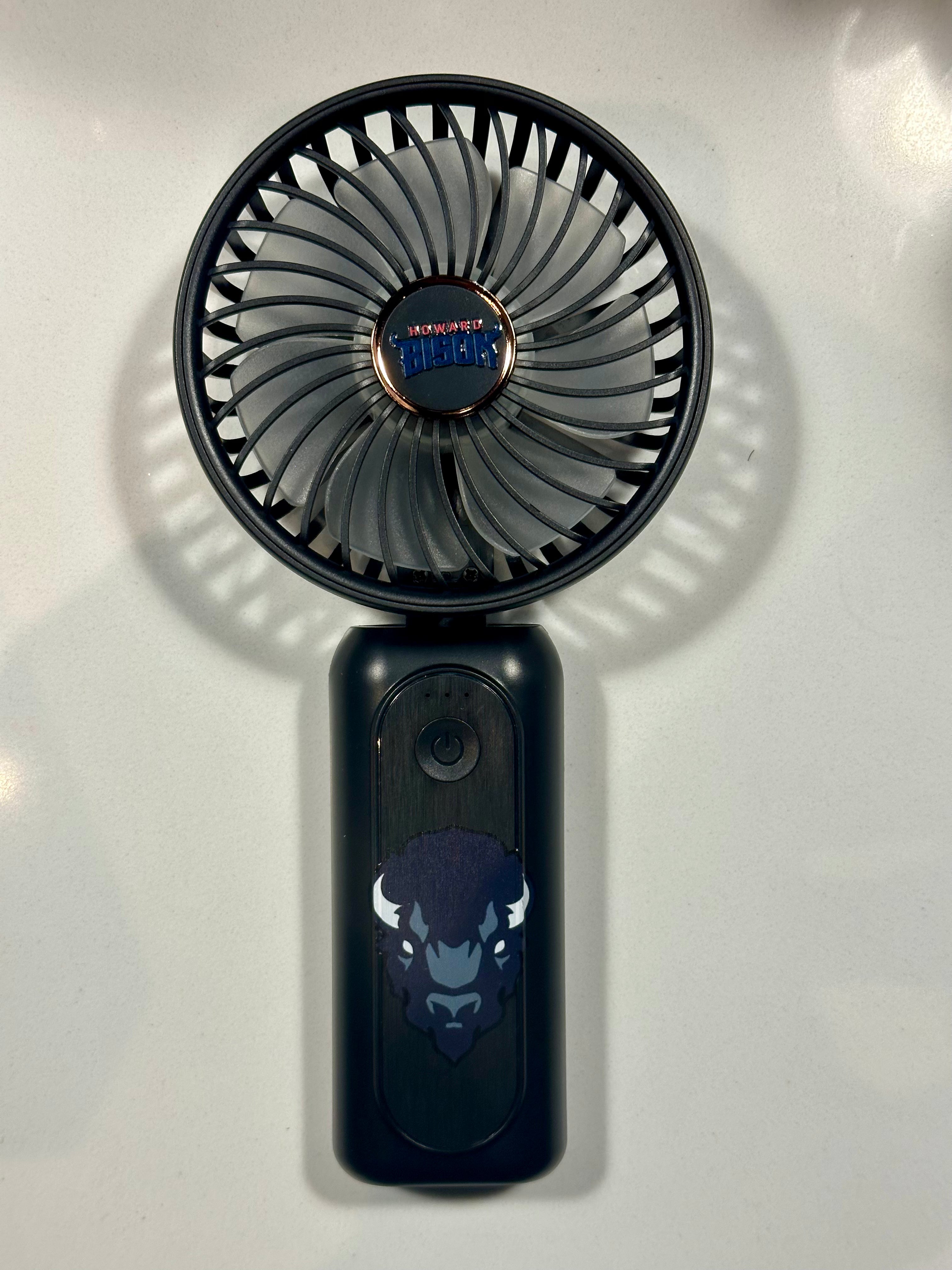 4 in 1 Portable Handheld Fan + (PHONE CHARGER)