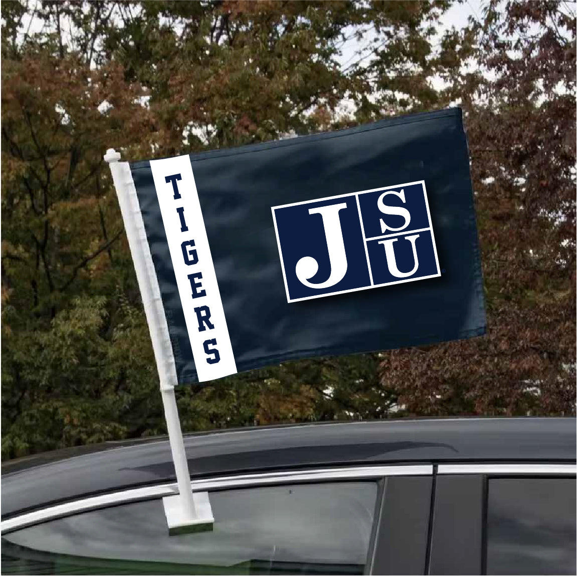 HBCU Double-Sided Team Car Flag