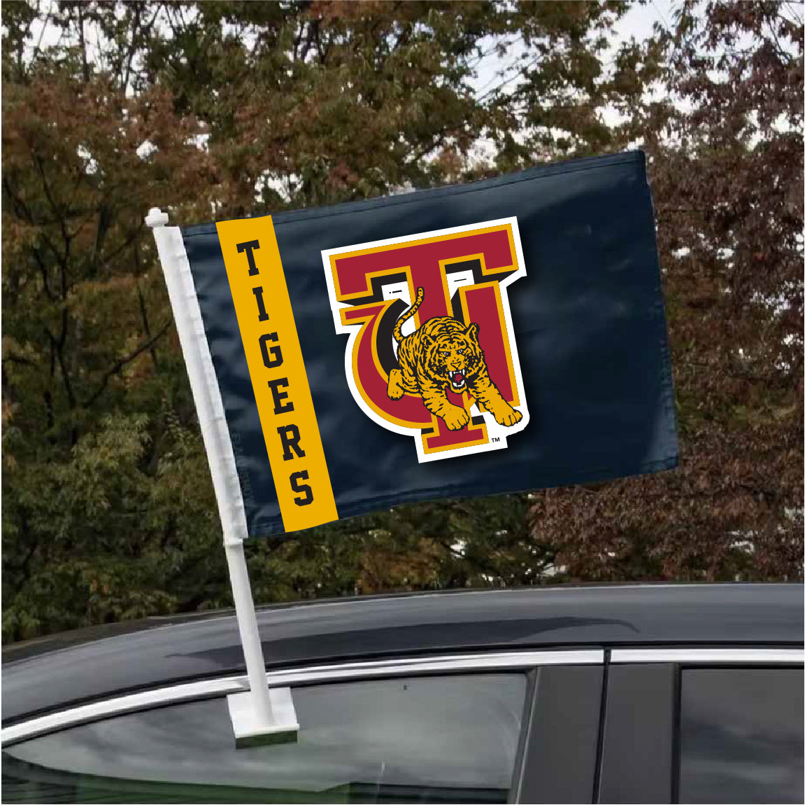 HBCU Double-Sided Team Car Flag