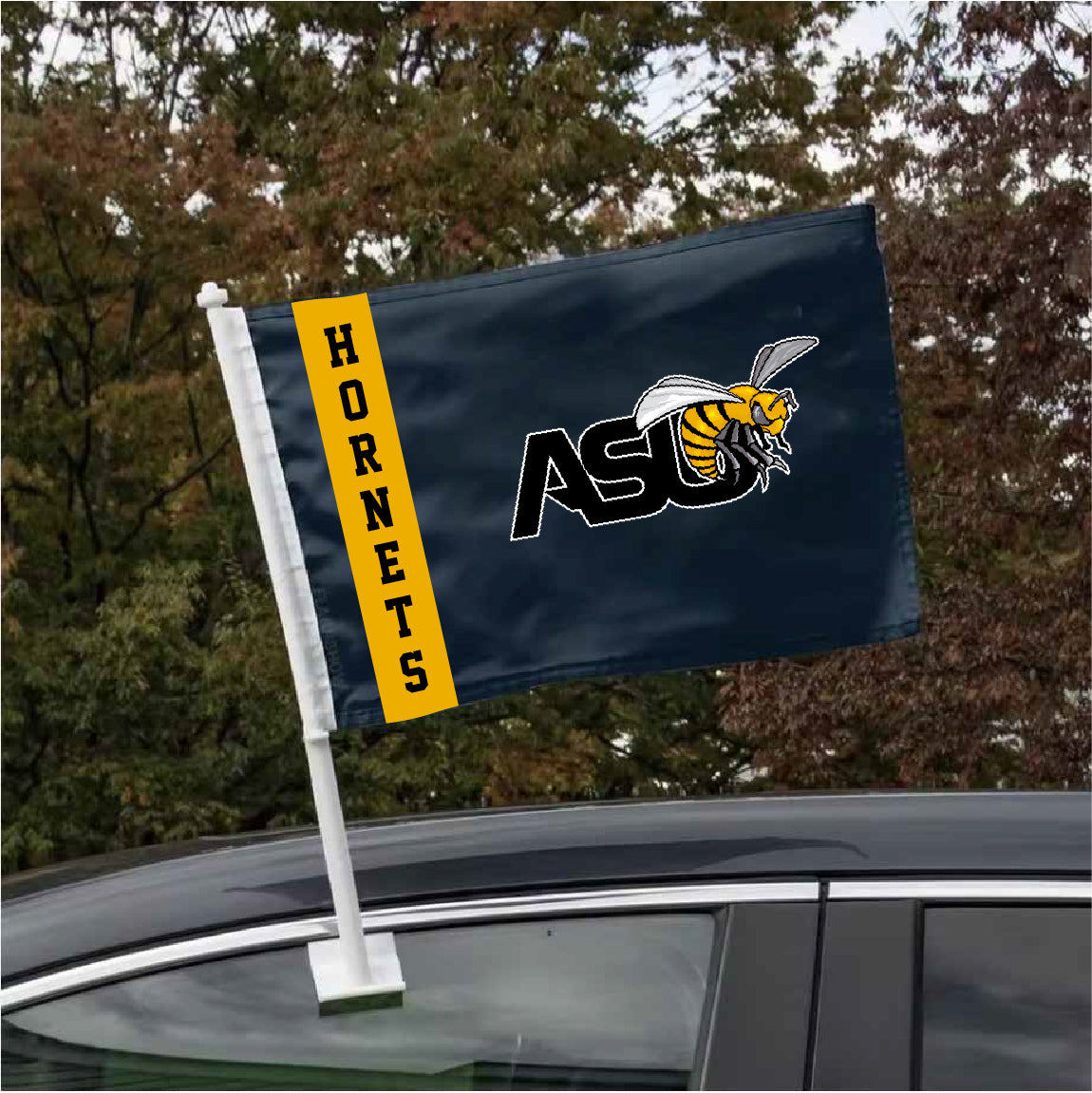 HBCU Double-Sided Team Car Flag