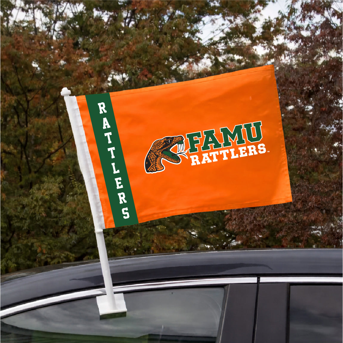 HBCU Double-Sided Team Car Flag