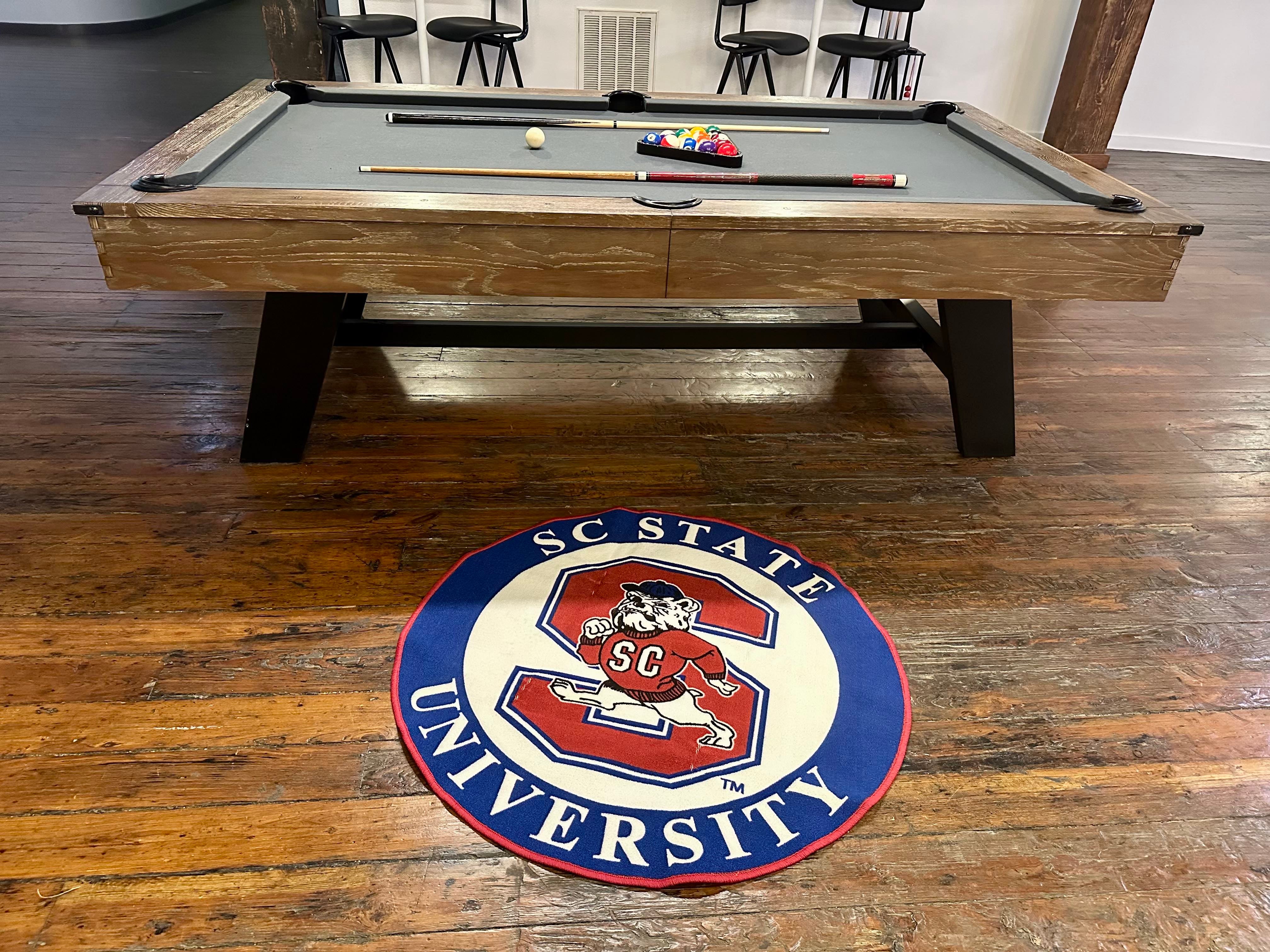 Round Logo rug (With accent Trim) - South Carolina State University