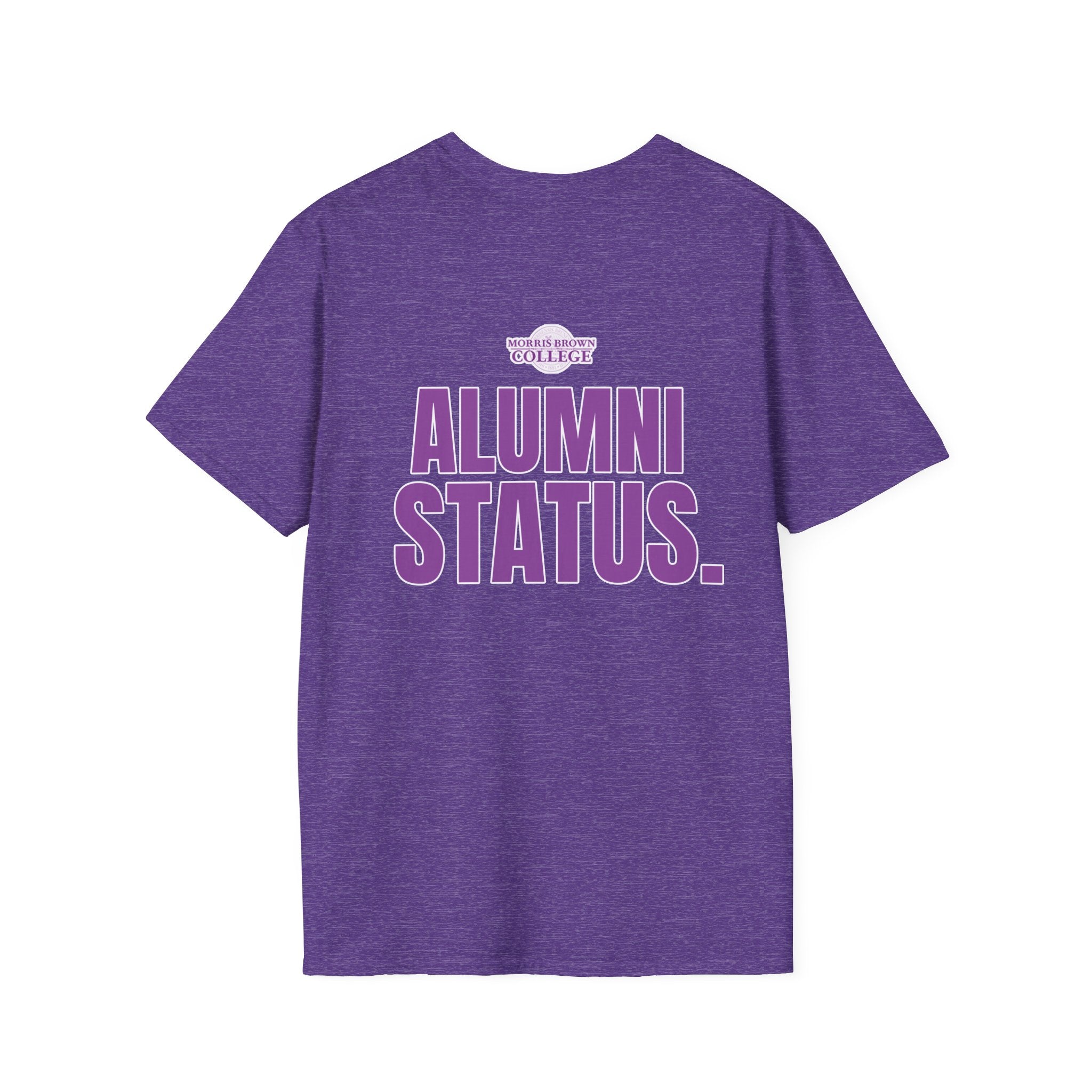 Morris Brown College Alumni Status T-Shirt- Unisex Softstyle