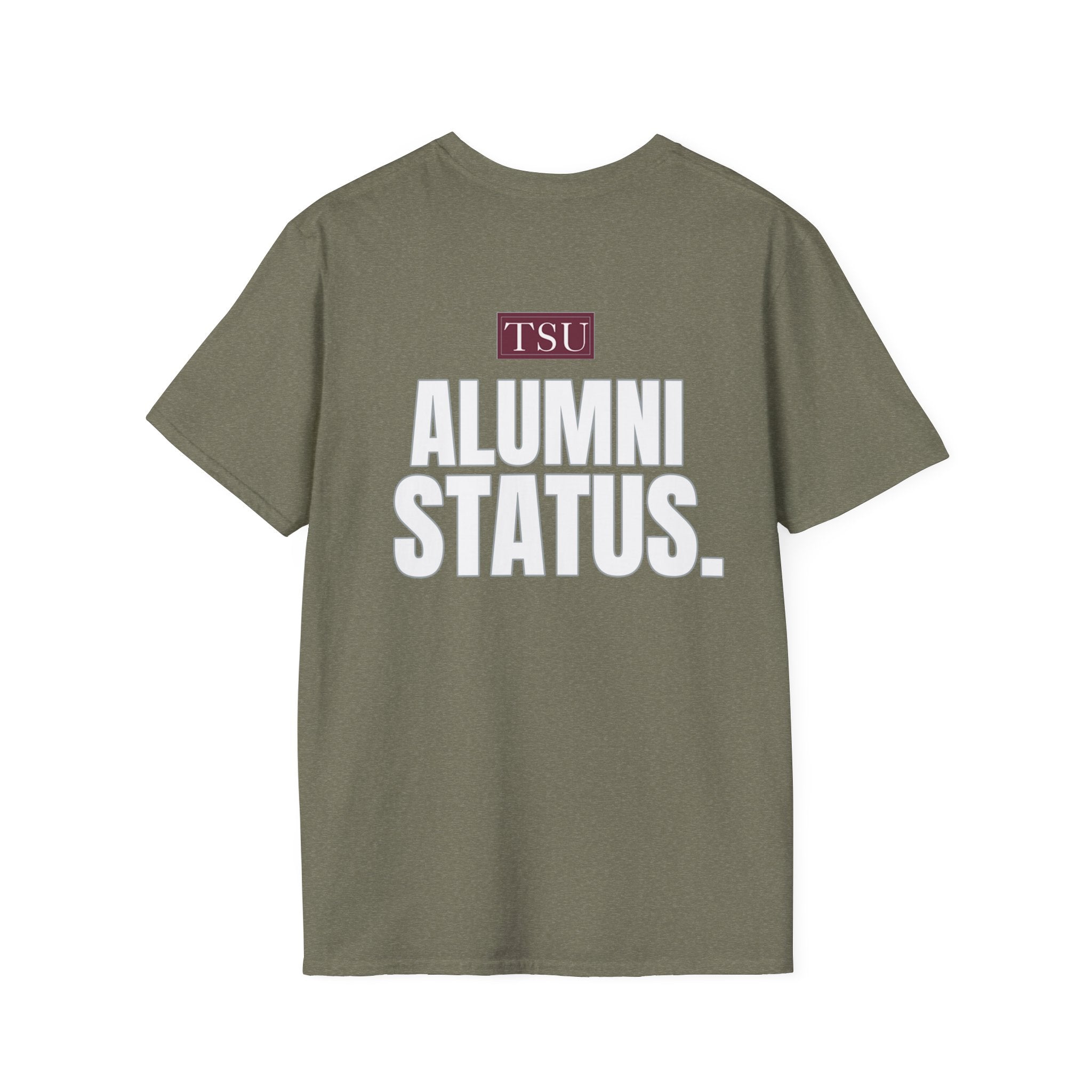 Texas Southern University Alumni Status T-Shirt- Unisex Softstyle