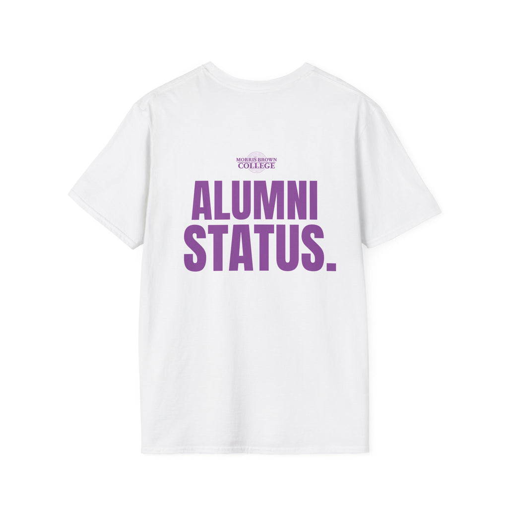 Morris Brown College Alumni Status T-Shirt- Unisex Softstyle
