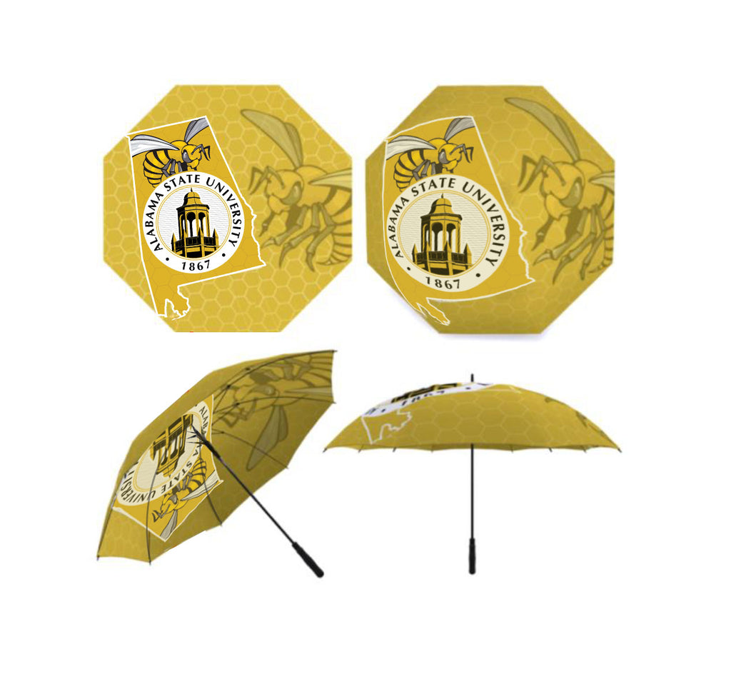 Golf Umbrella – 51" Windproof Double-Canopy
