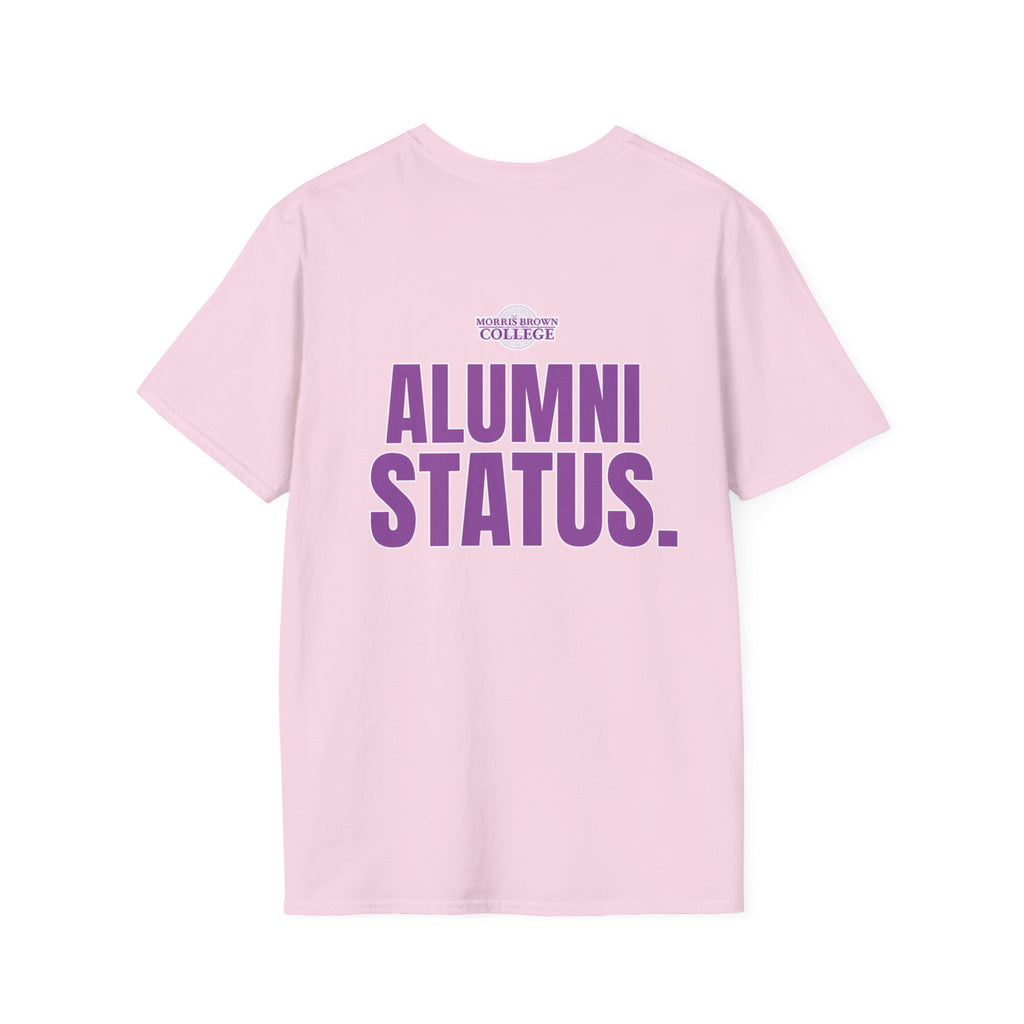 Morris Brown College Alumni Status T-Shirt- Unisex Softstyle