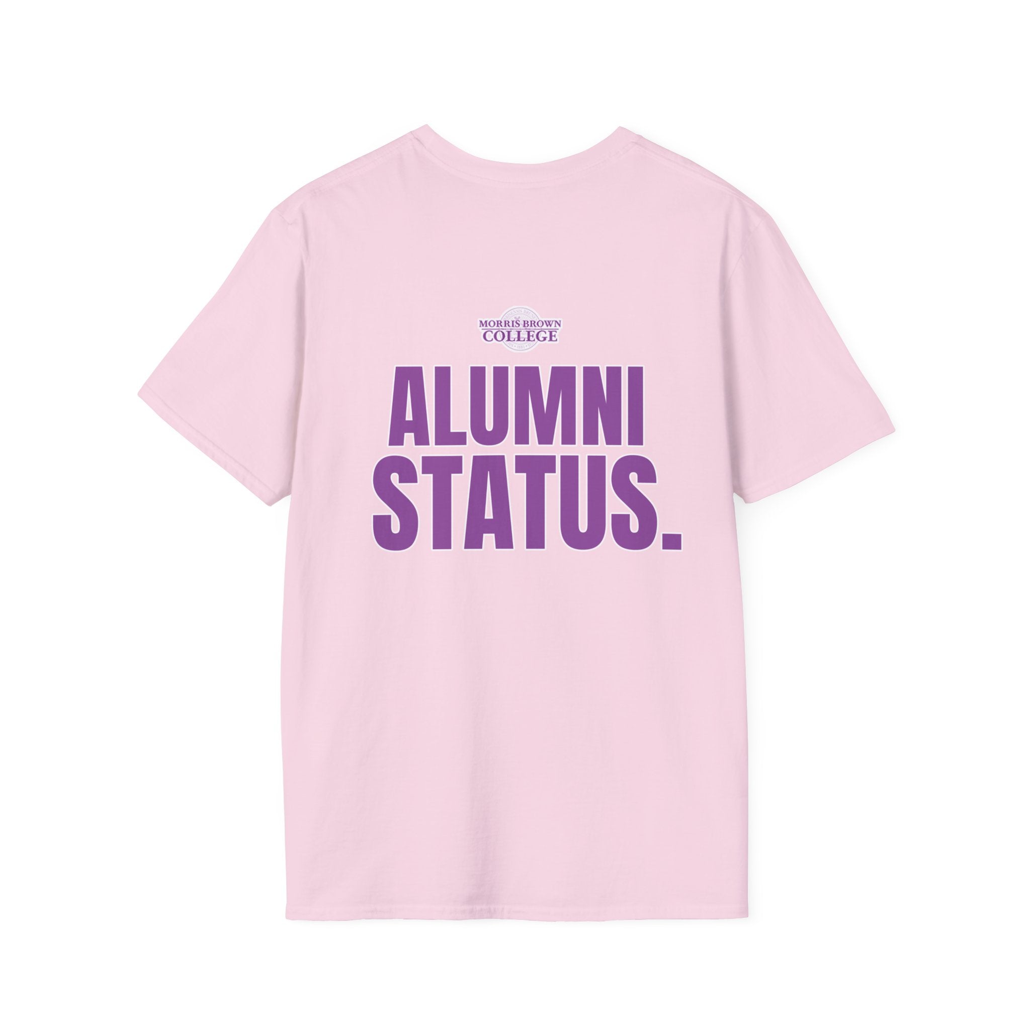 Morris Brown College Alumni Status T-Shirt- Unisex Softstyle