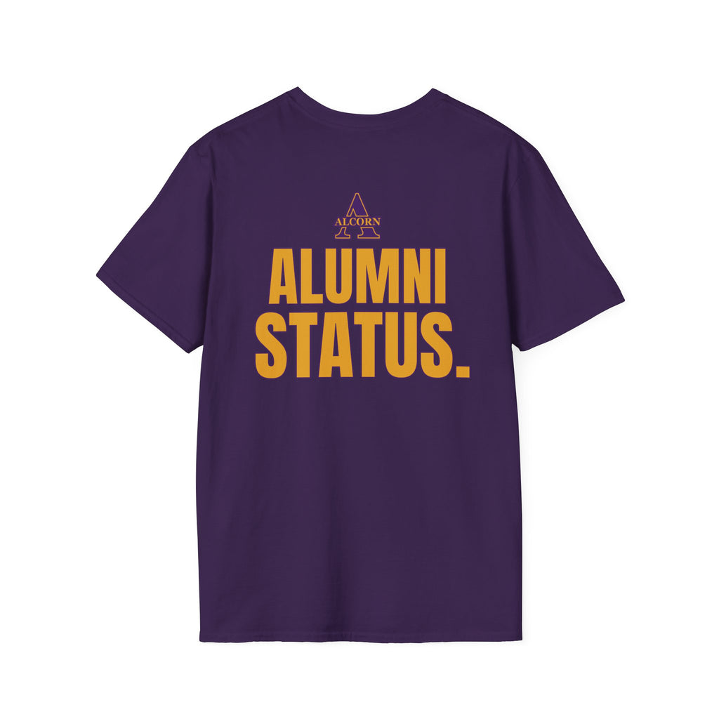Alcorn State University Alumni Status T-Shirt- Unisex Softstyle