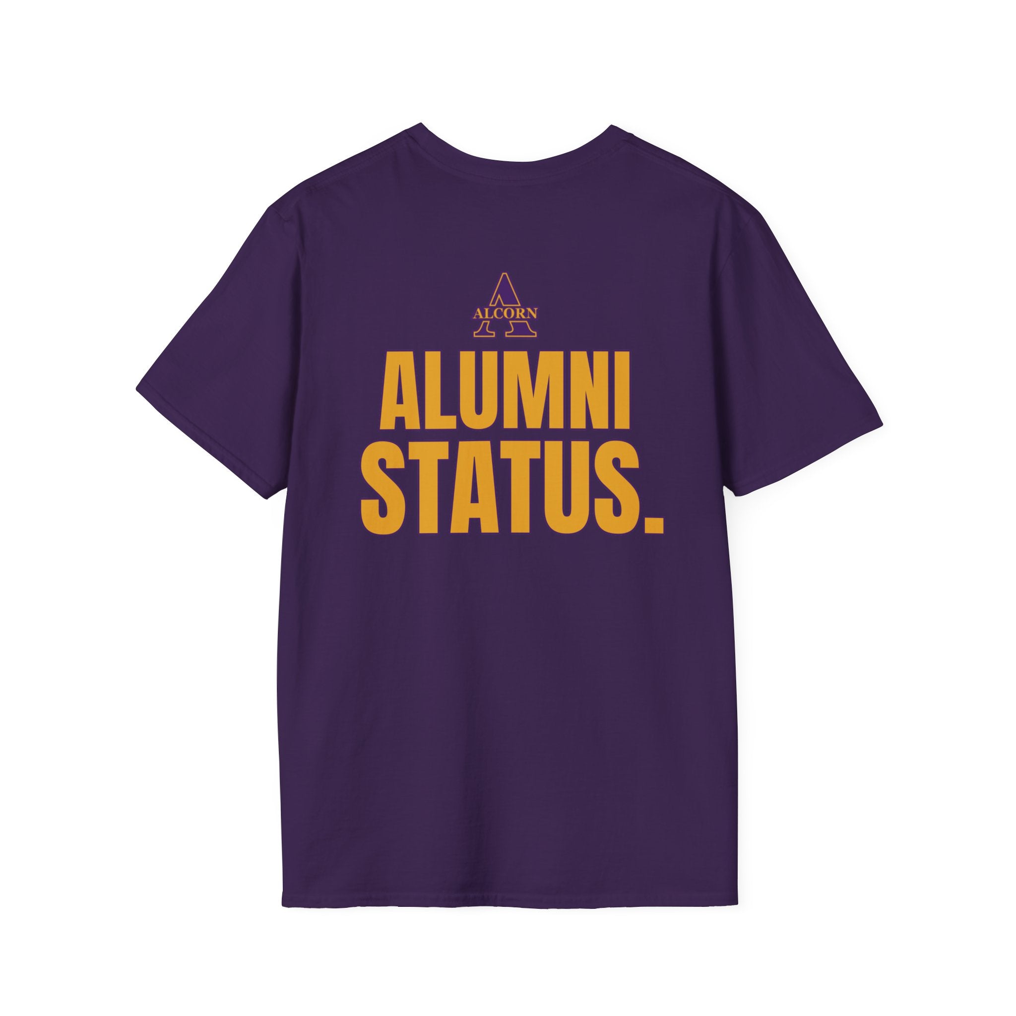 Alcorn State University Alumni Status T-Shirt- Unisex Softstyle