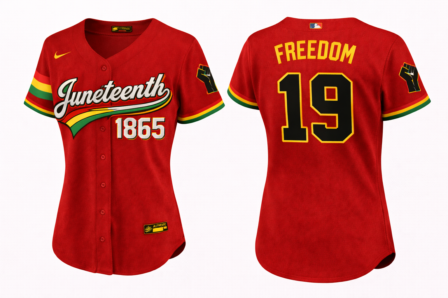Women Juneteenth Jersey