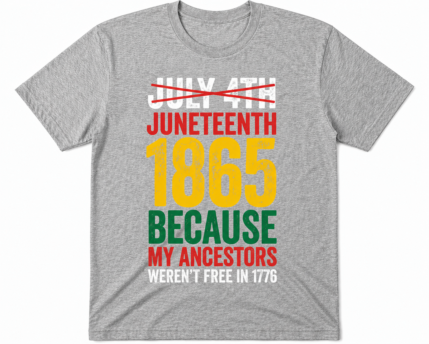 Ancestors werent Free in 1776