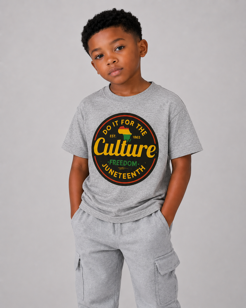 Do It For The Culture - Juneteenth Kids T-Shirt