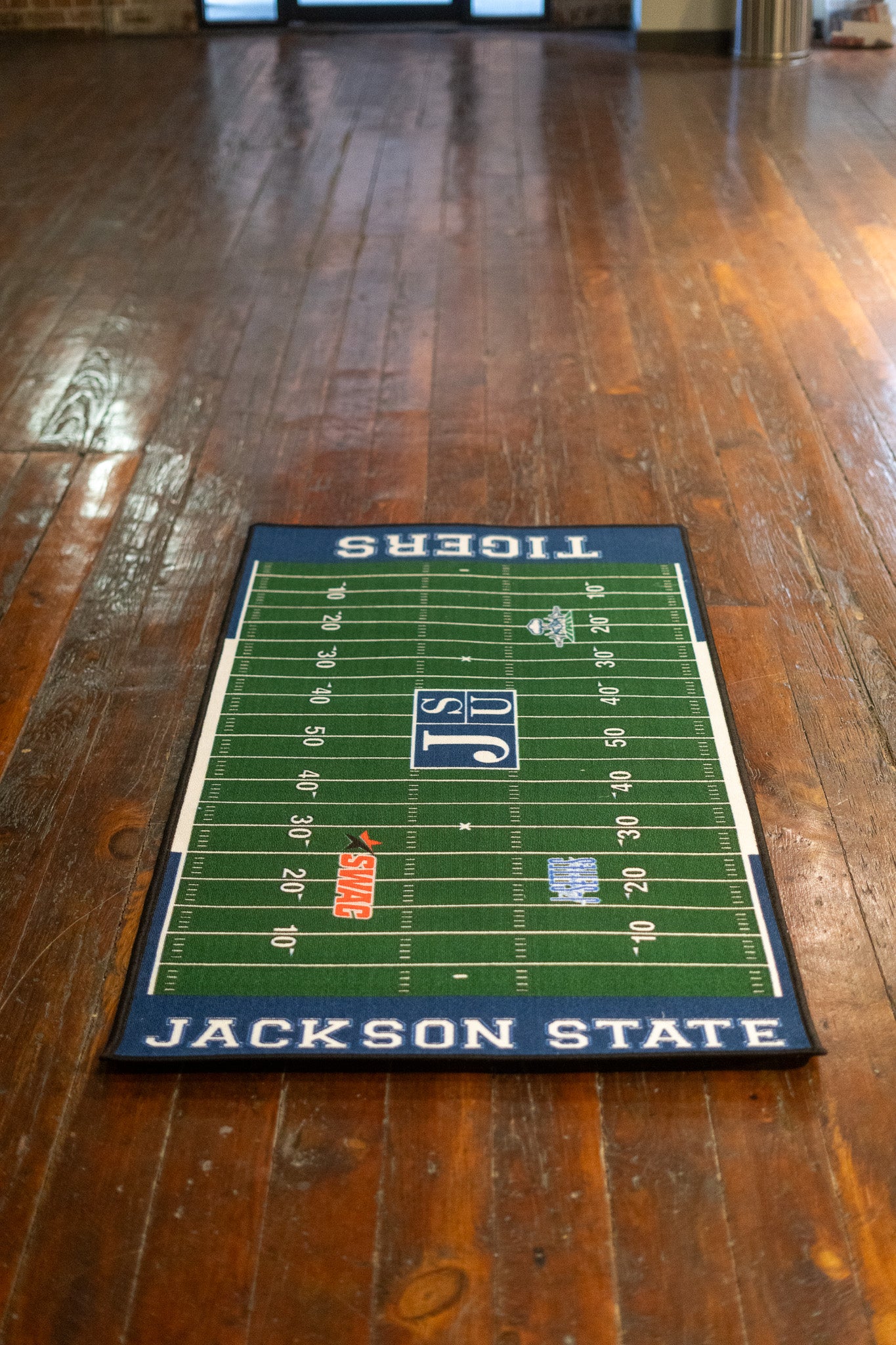 Football Field Rug - Jackson State