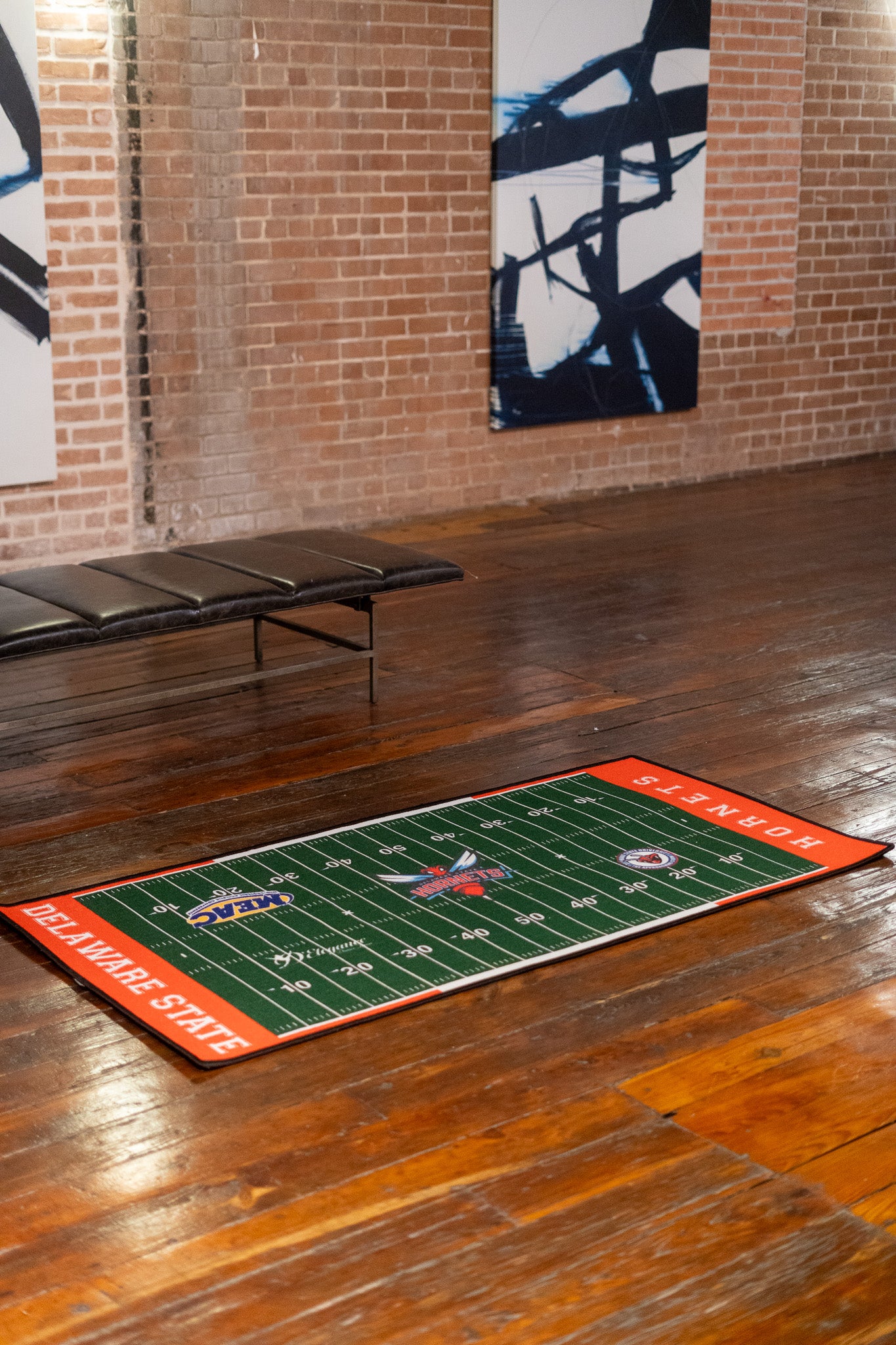 Football Field Rug - Delaware State