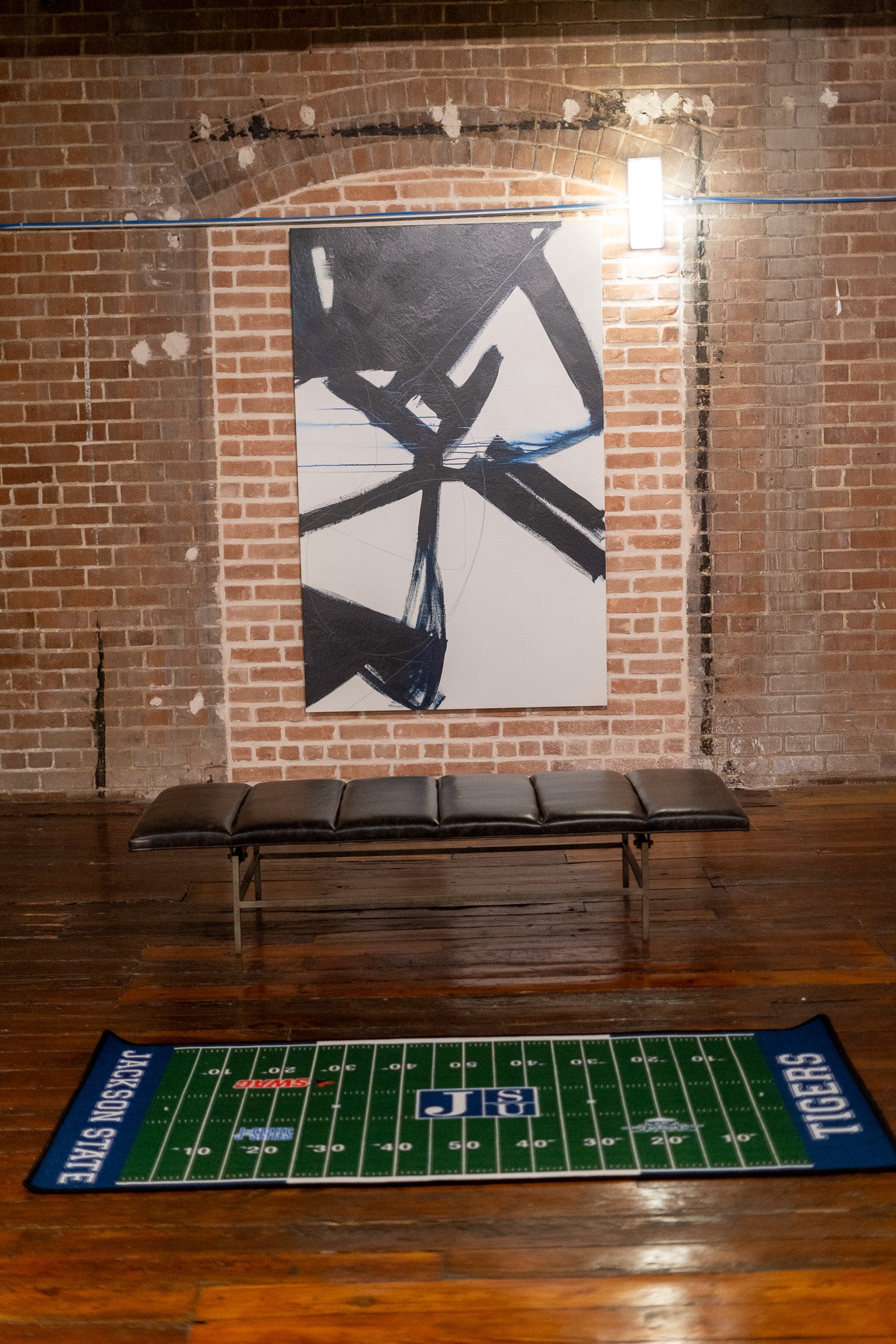 Football Field Rug - Jackson State