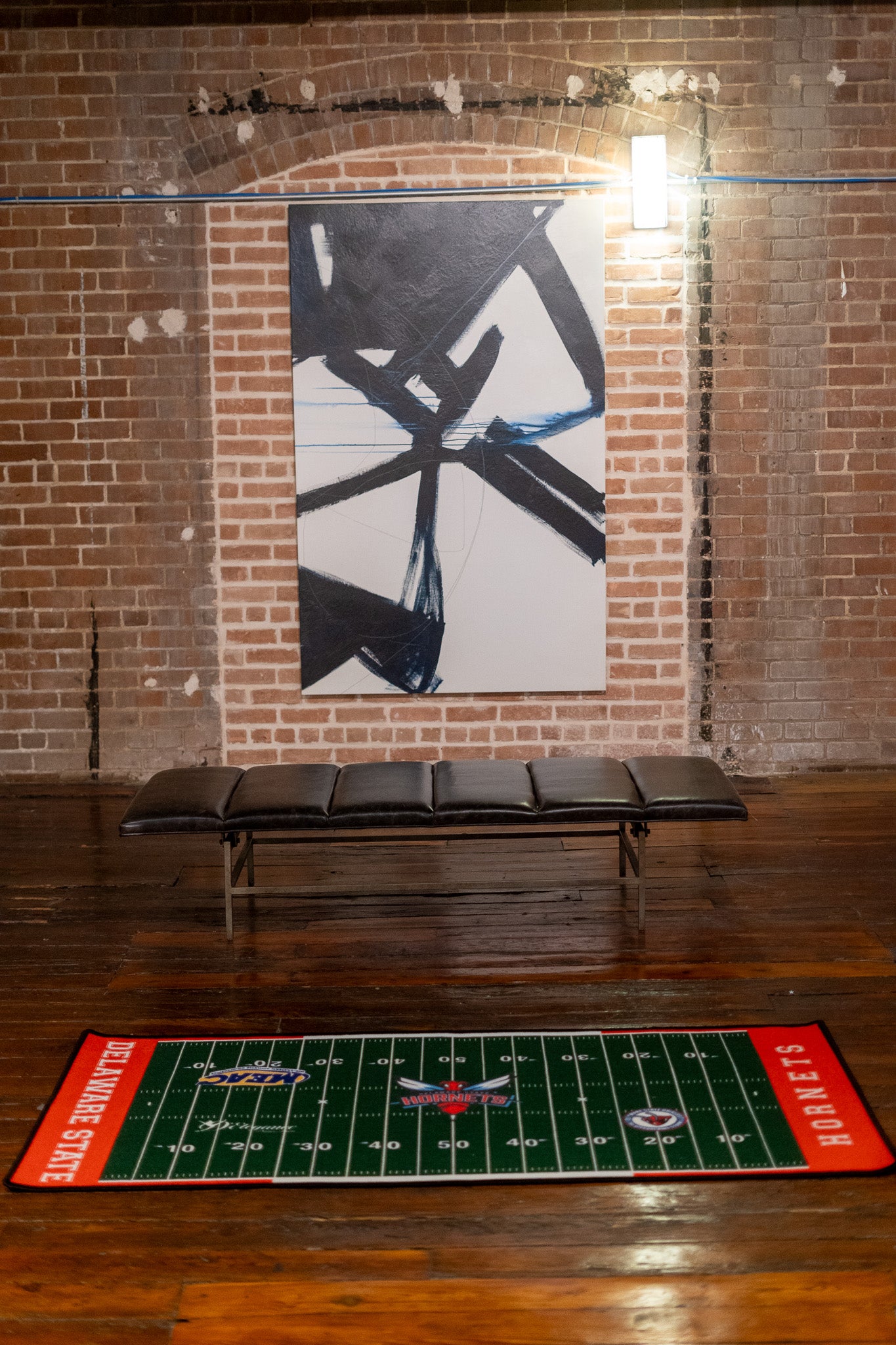 Football Field Rug - Delaware State