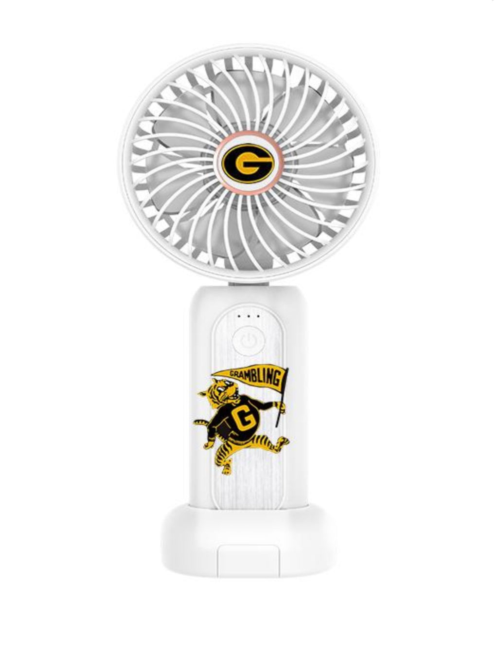 4-in-1 Portable Handheld Fan and Power Bank