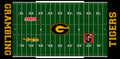 Football Field Rug - Grambling State University