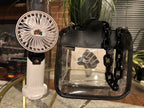 Clear Bag, Crossbody Bag with Front Chain, Transparent Messenger Handbags
