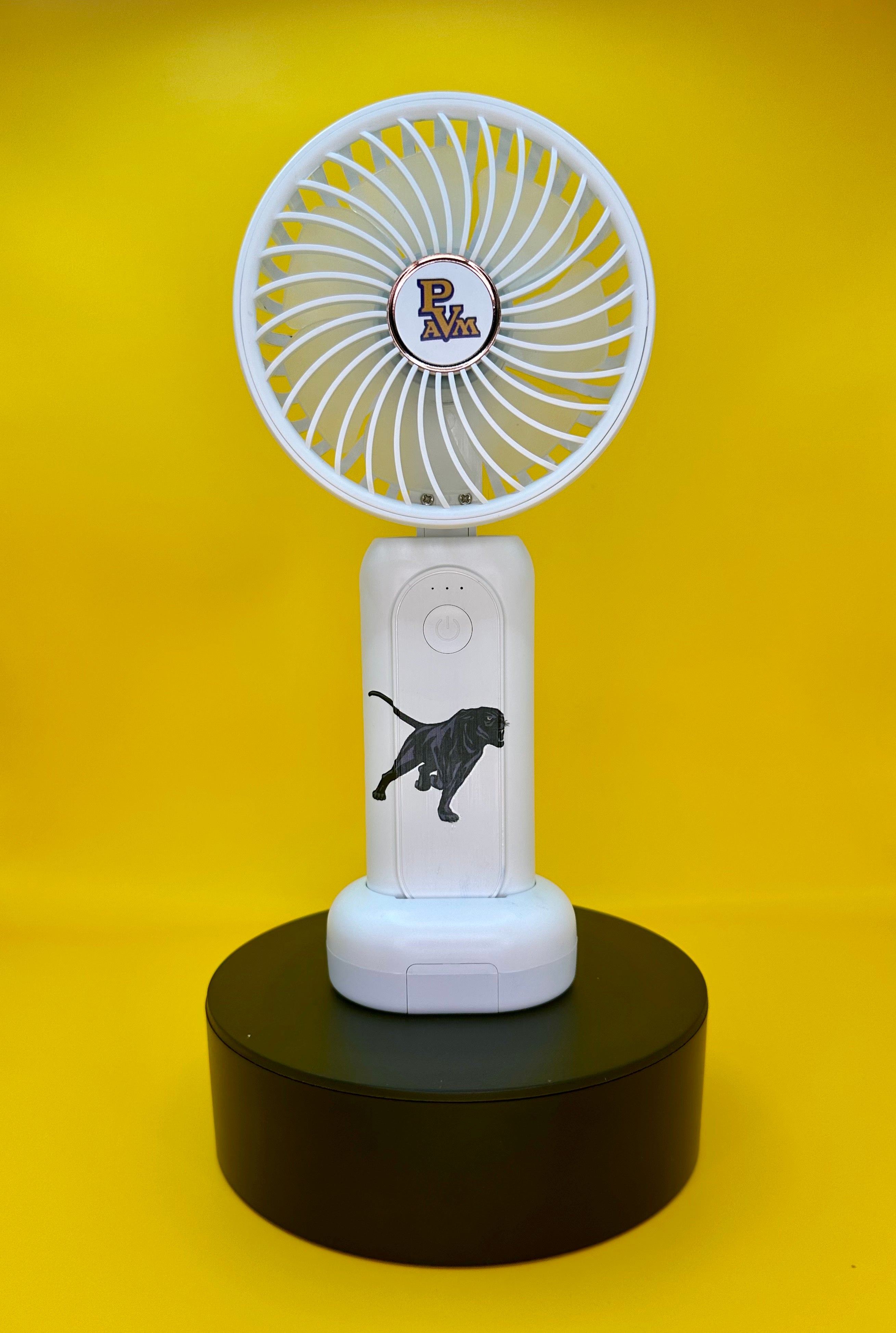 4 in 1 Portable Handheld Fan + (PHONE CHARGER)