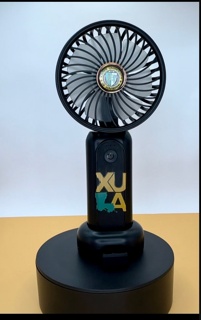 4 in 1 Portable Handheld Fan + (PHONE CHARGER)