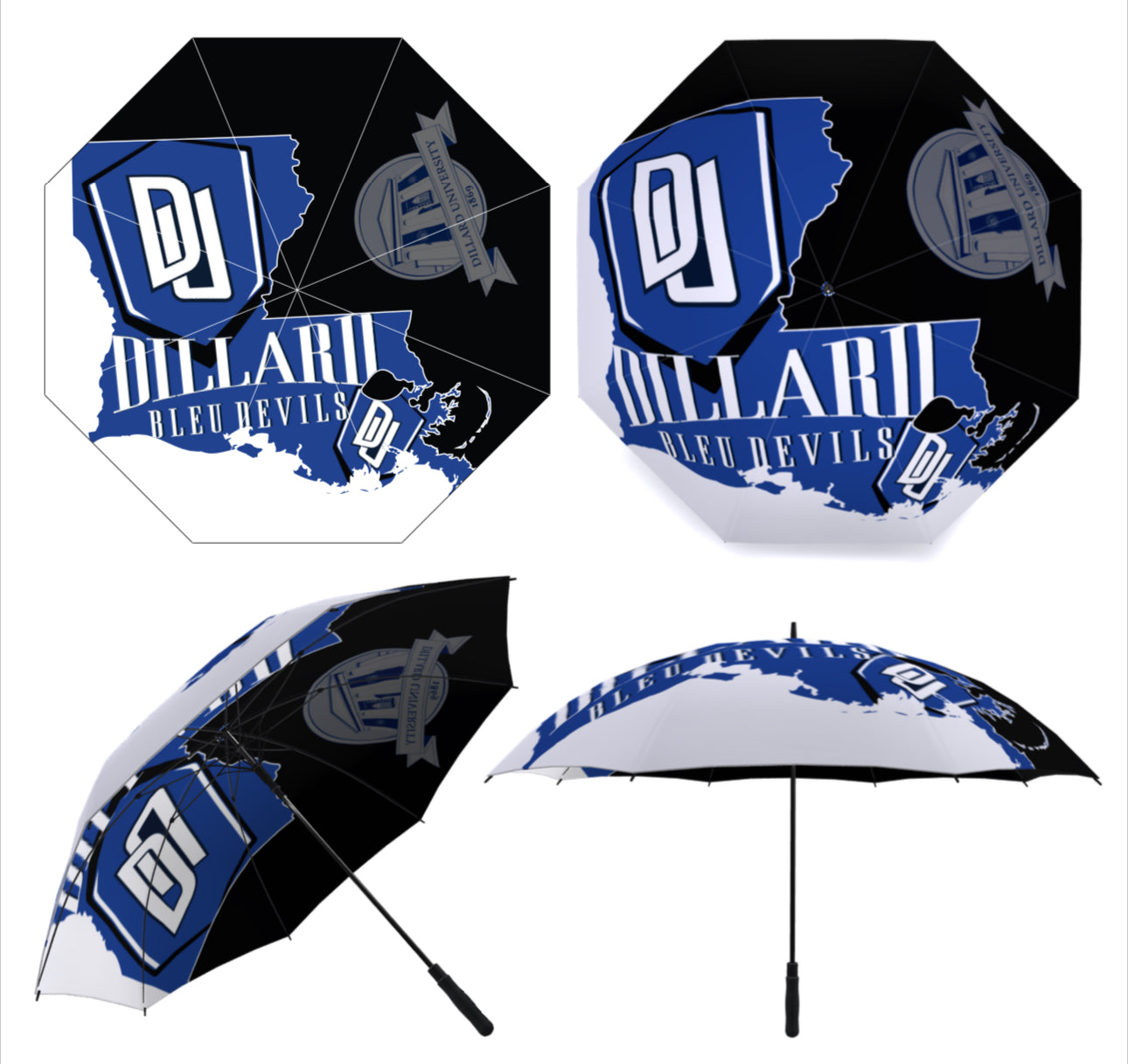 HBCUonly Umbrellas - Golf size