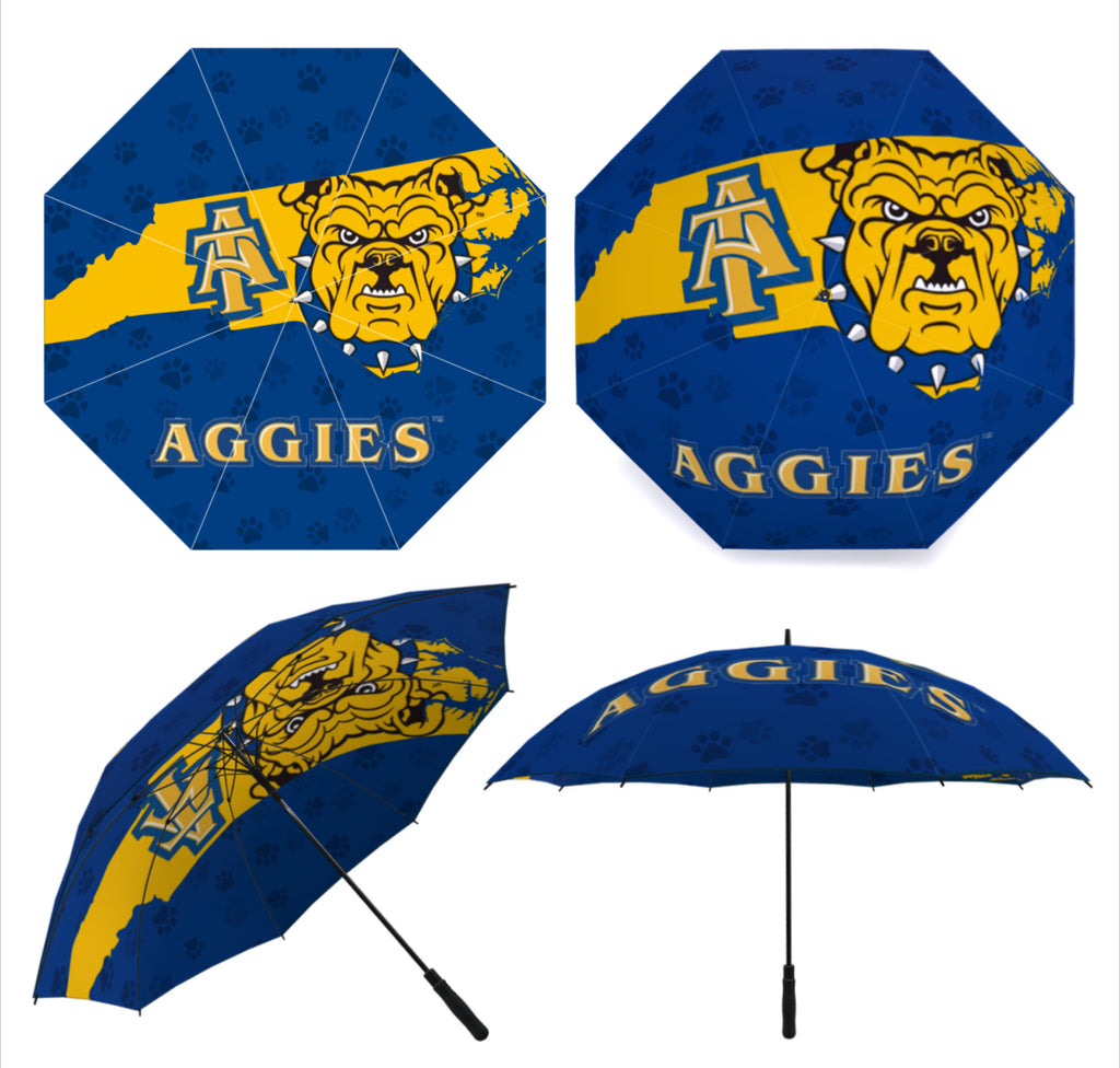 Golf Umbrella – 51" Windproof Double-Canopy