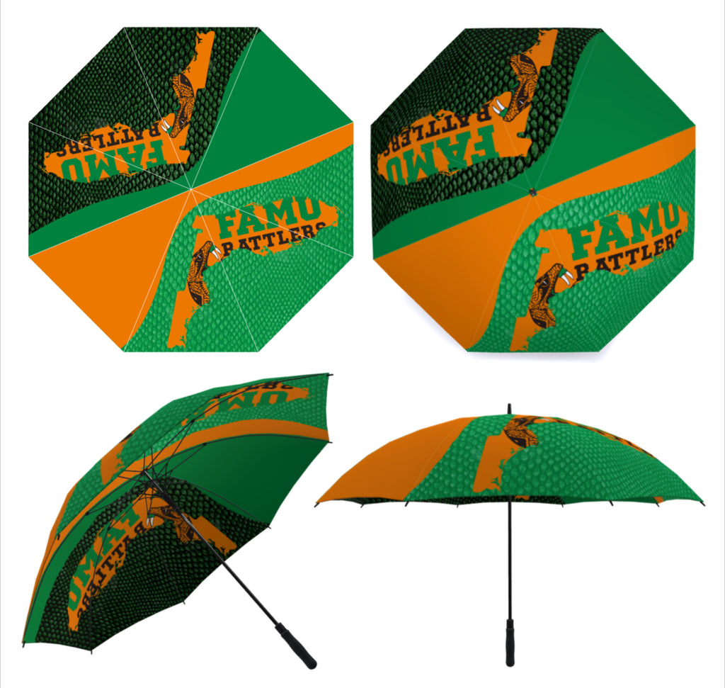 Golf Umbrella – 51" Windproof Double-Canopy