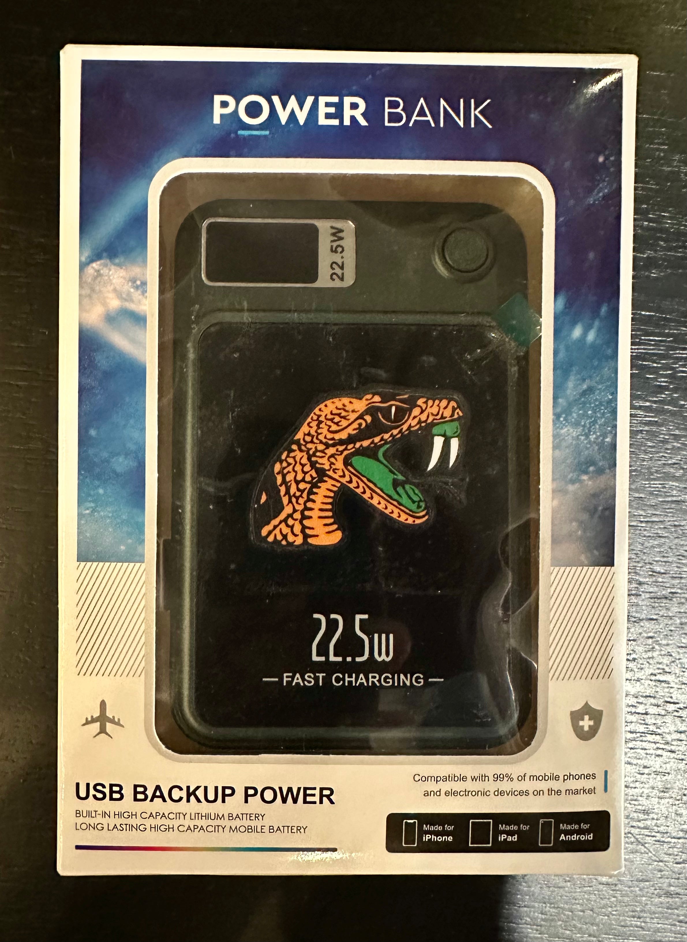 HBCU Magnetic Portable Charger Power Bank