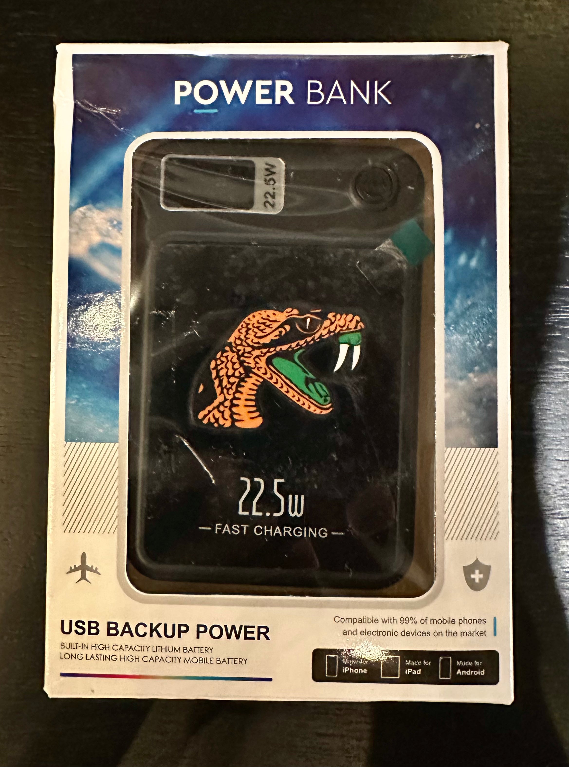 HBCU Magnetic Portable Charger Power Bank