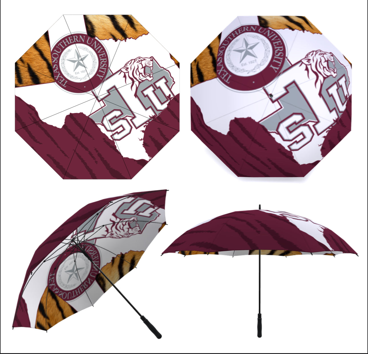 HBCUonly Umbrellas - Golf size