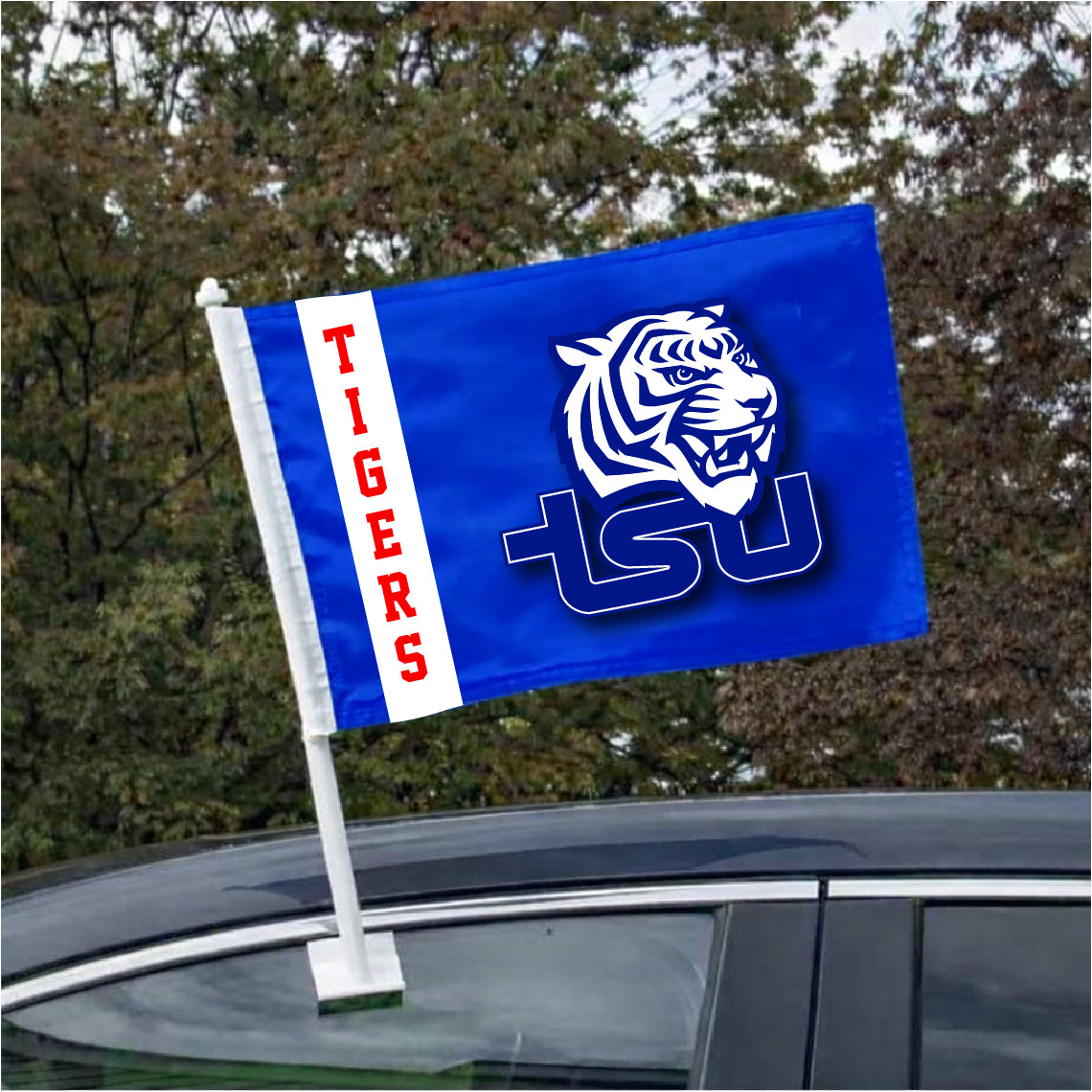 HBCU Double-Sided Team Car Flag