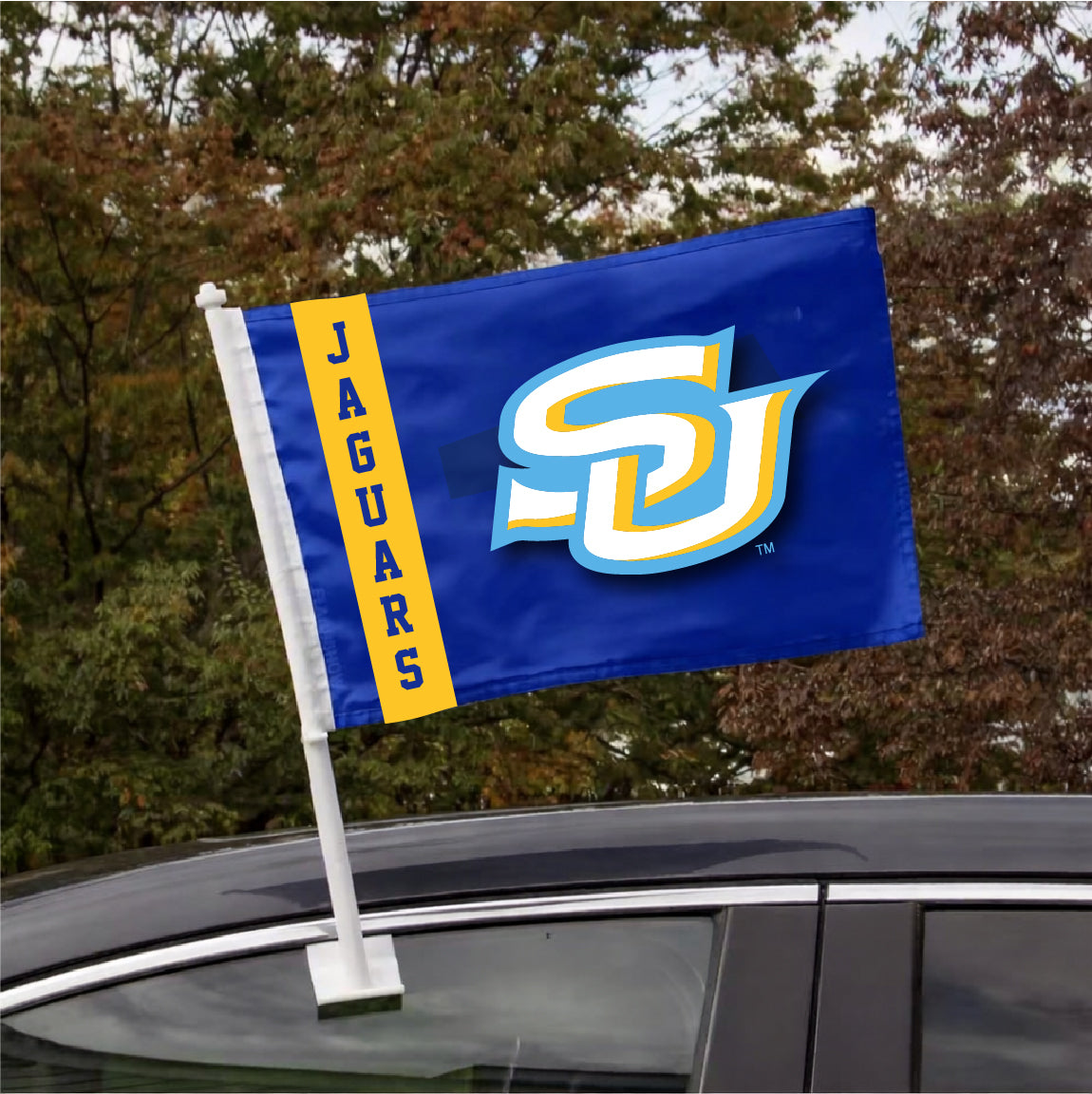 HBCU Double-Sided Team Car Flag