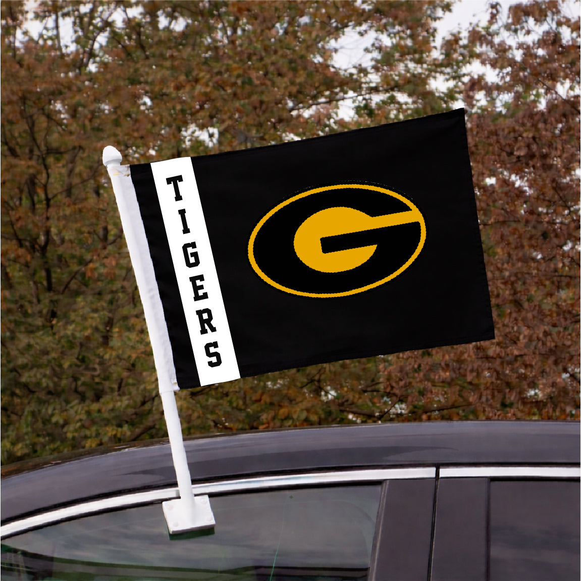 HBCU Double-Sided Team Car Flag
