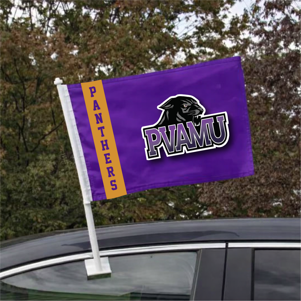 HBCU Double-Sided Team Car Flag