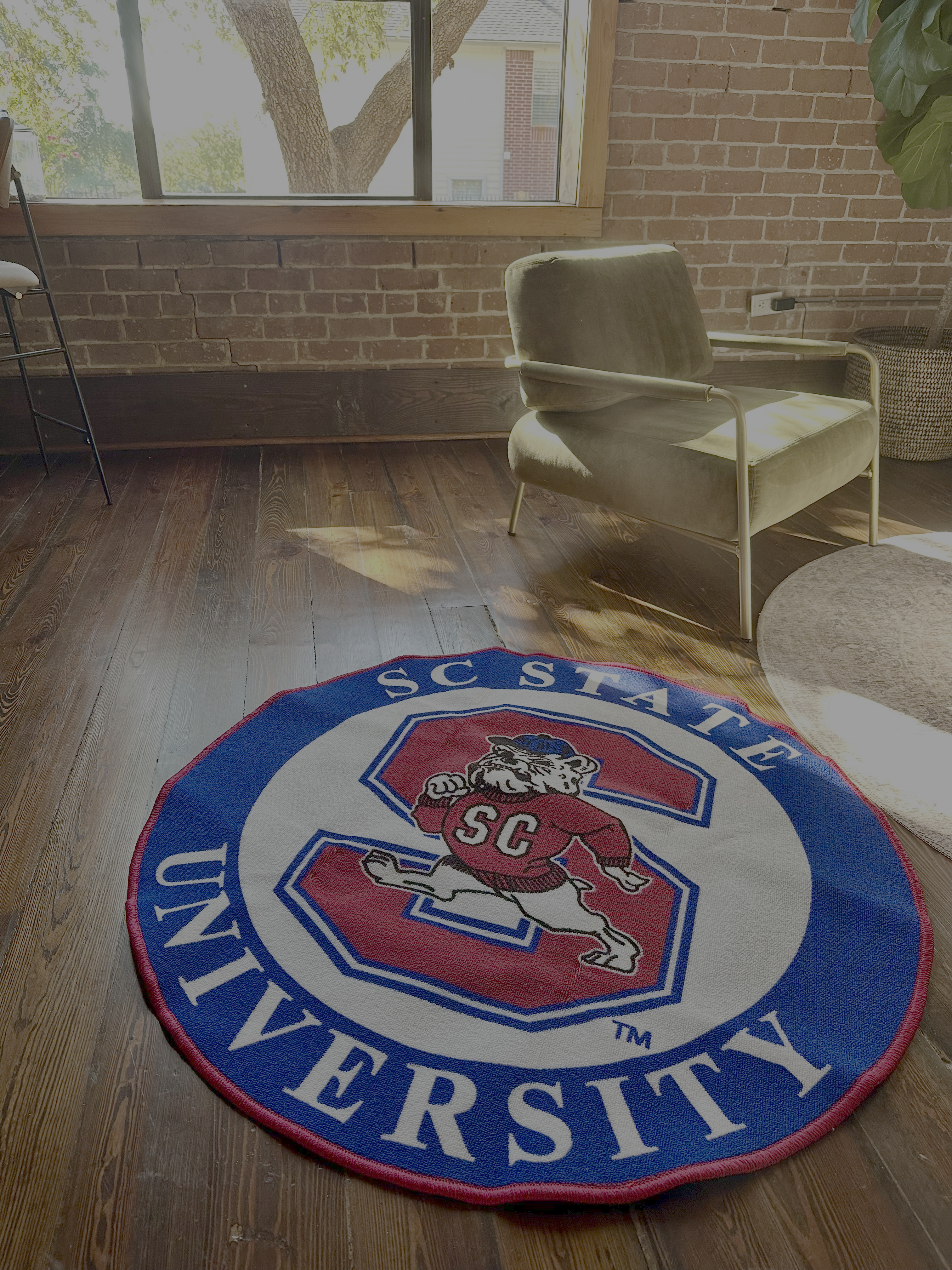 Round Rug (SCSU) - RAFFLE