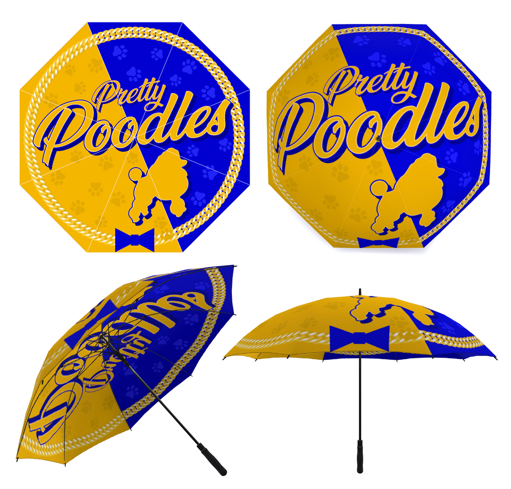 Golf Umbrella – 51" Windproof Double-Canopy