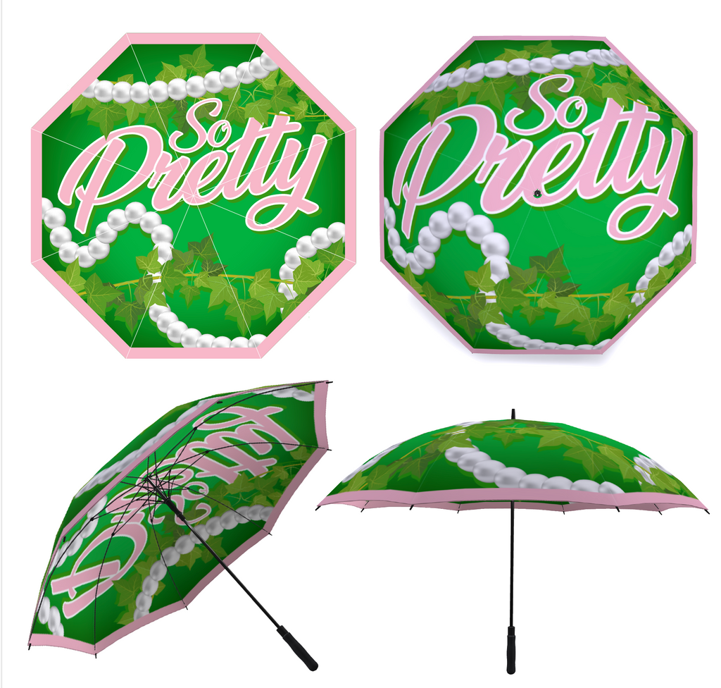 Golf Umbrella – 51" Windproof Double-Canopy