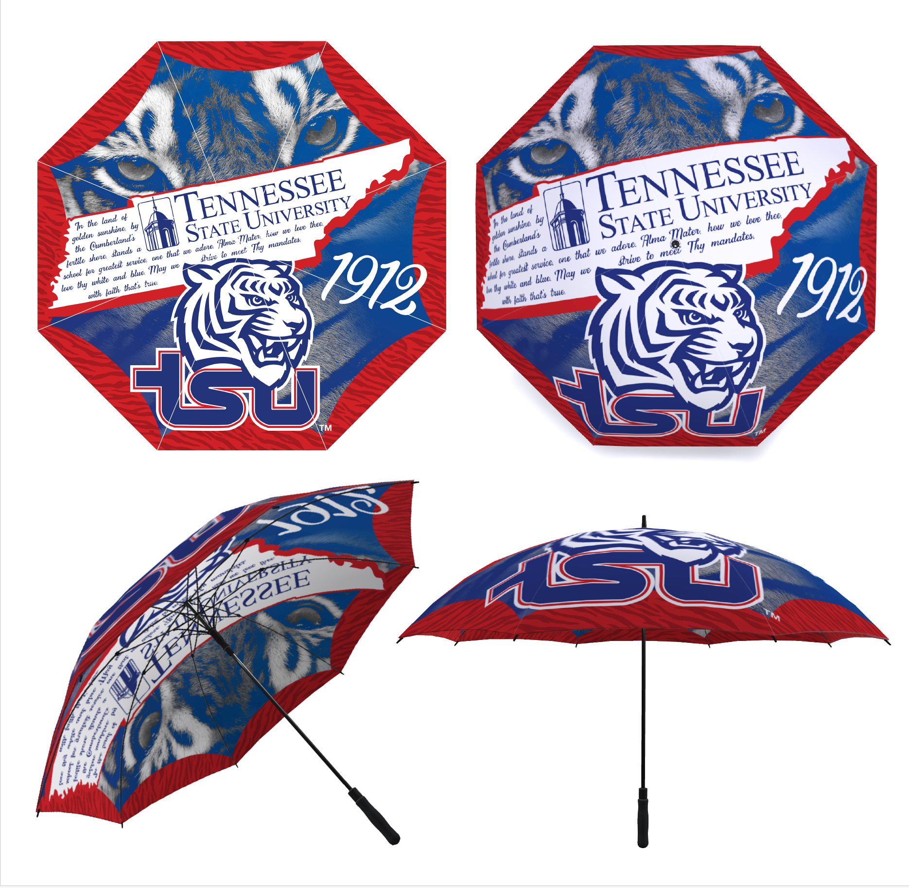 HBCUonly Umbrellas - Golf size