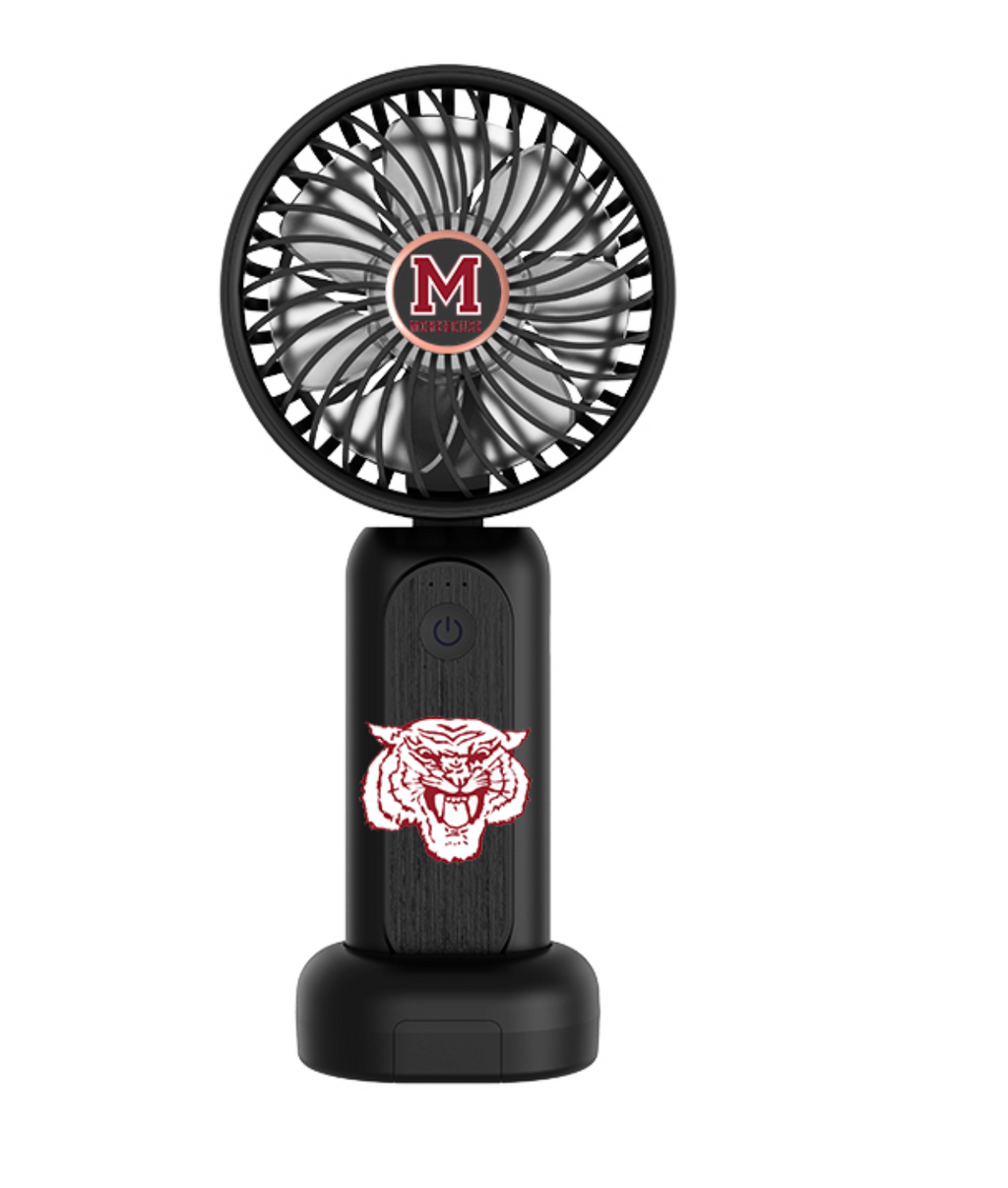 4-in-1 Portable Handheld Fan and Power Bank