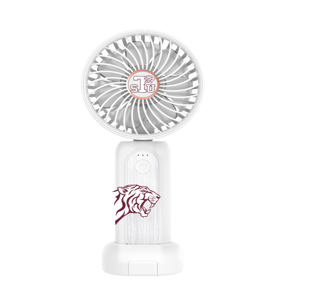 4 in 1 Portable Handheld Fan + (PHONE CHARGER)