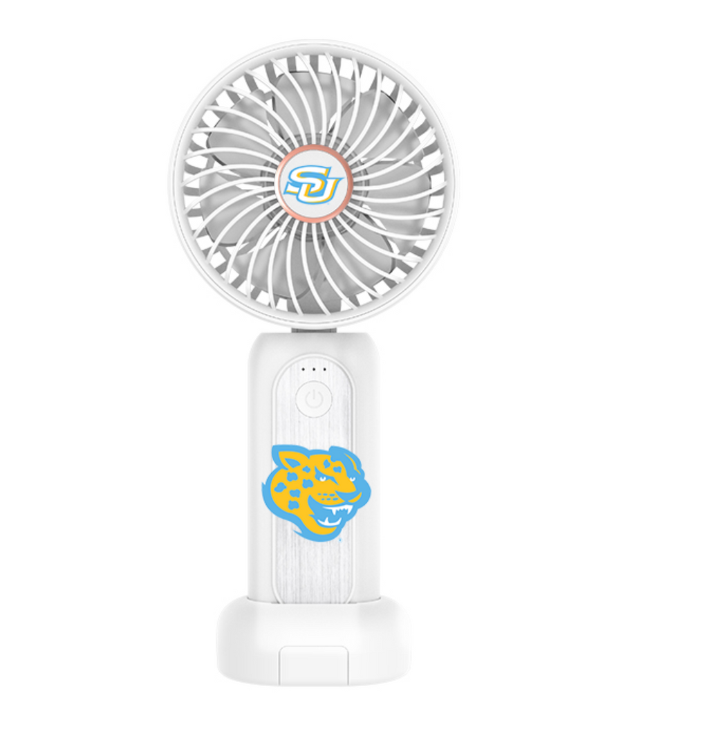 4-in-1 Portable Handheld Fan and Power Bank