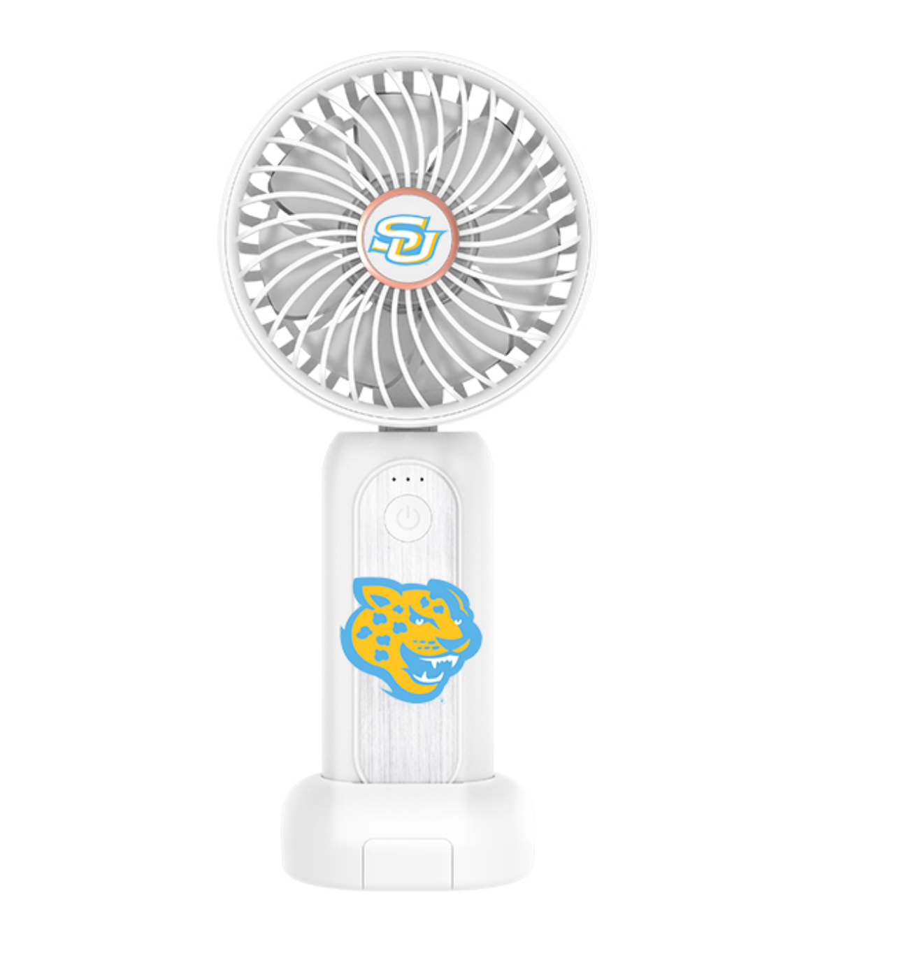 4 in 1 Portable Handheld Fan + (PHONE CHARGER)