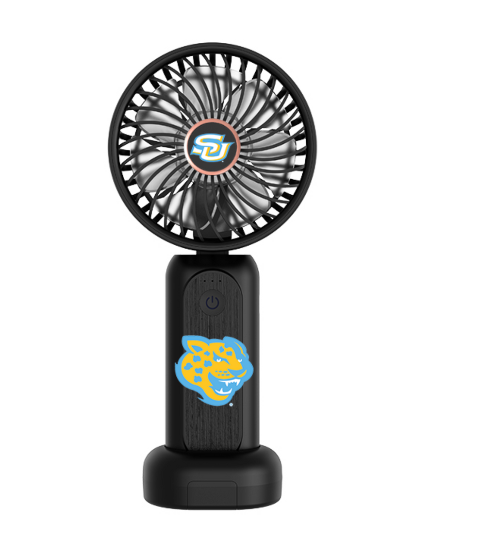 4-in-1 Portable Handheld Fan and Power Bank