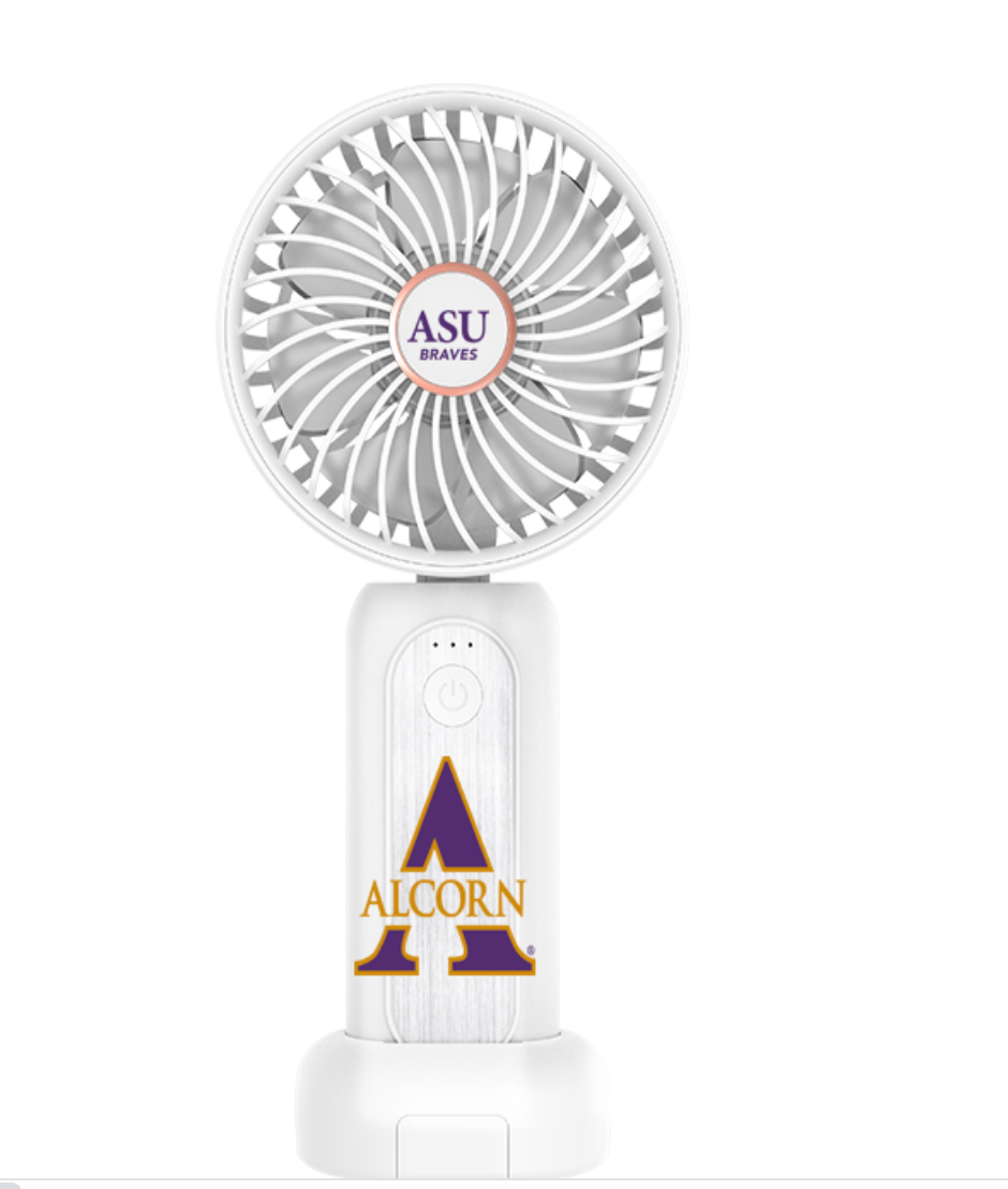 4-in-1 Portable Handheld Fan and Power Bank
