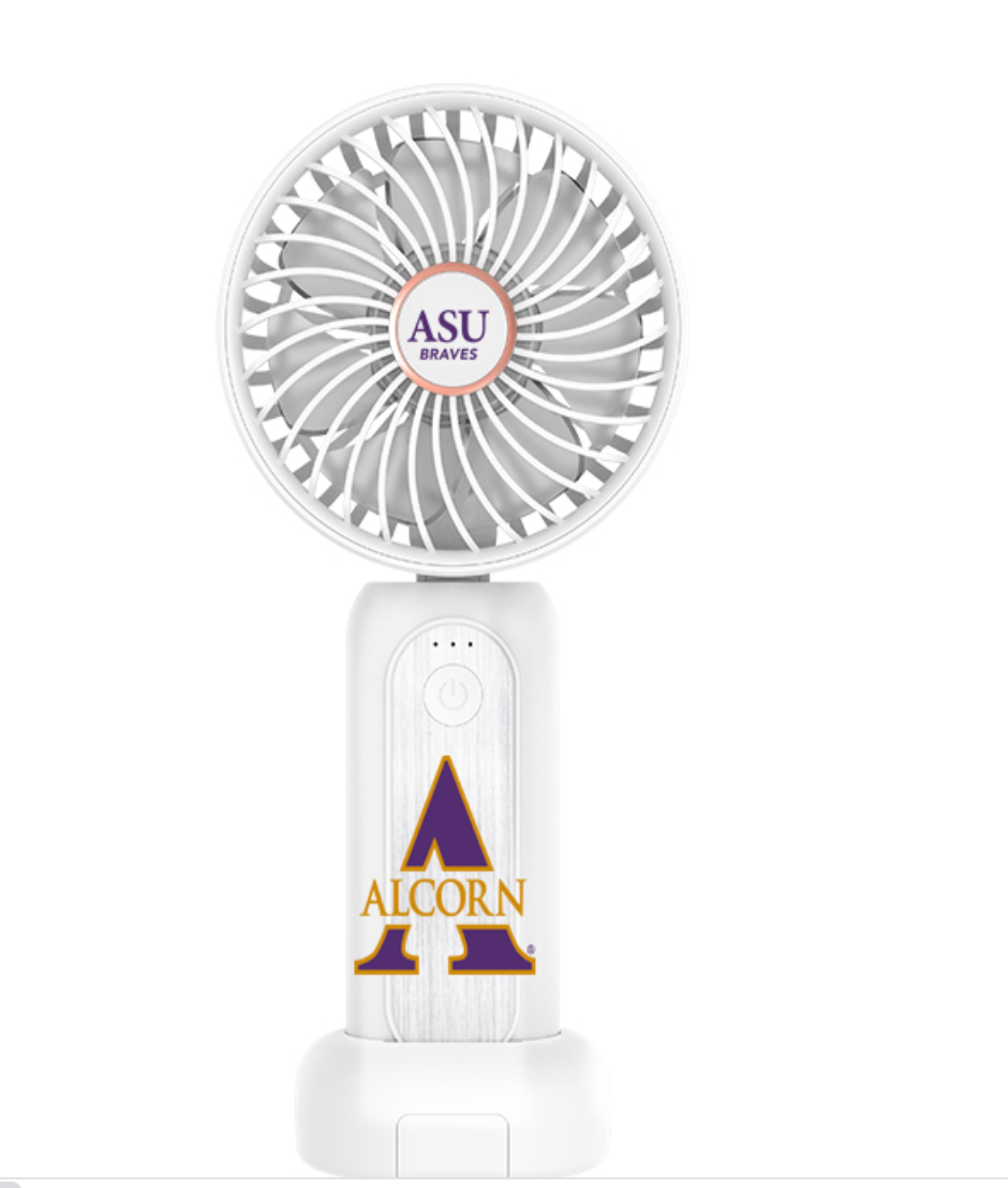 4 in 1 Portable Handheld Fan + (PHONE CHARGER)